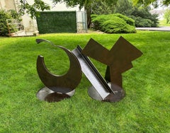 "Lucy", Abstract, Large-Scale Outdoor Metal Sculpture in welded steel