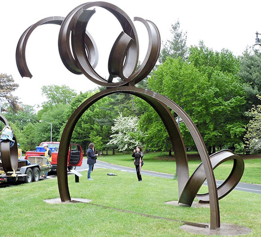 abstract outdoor sculpture