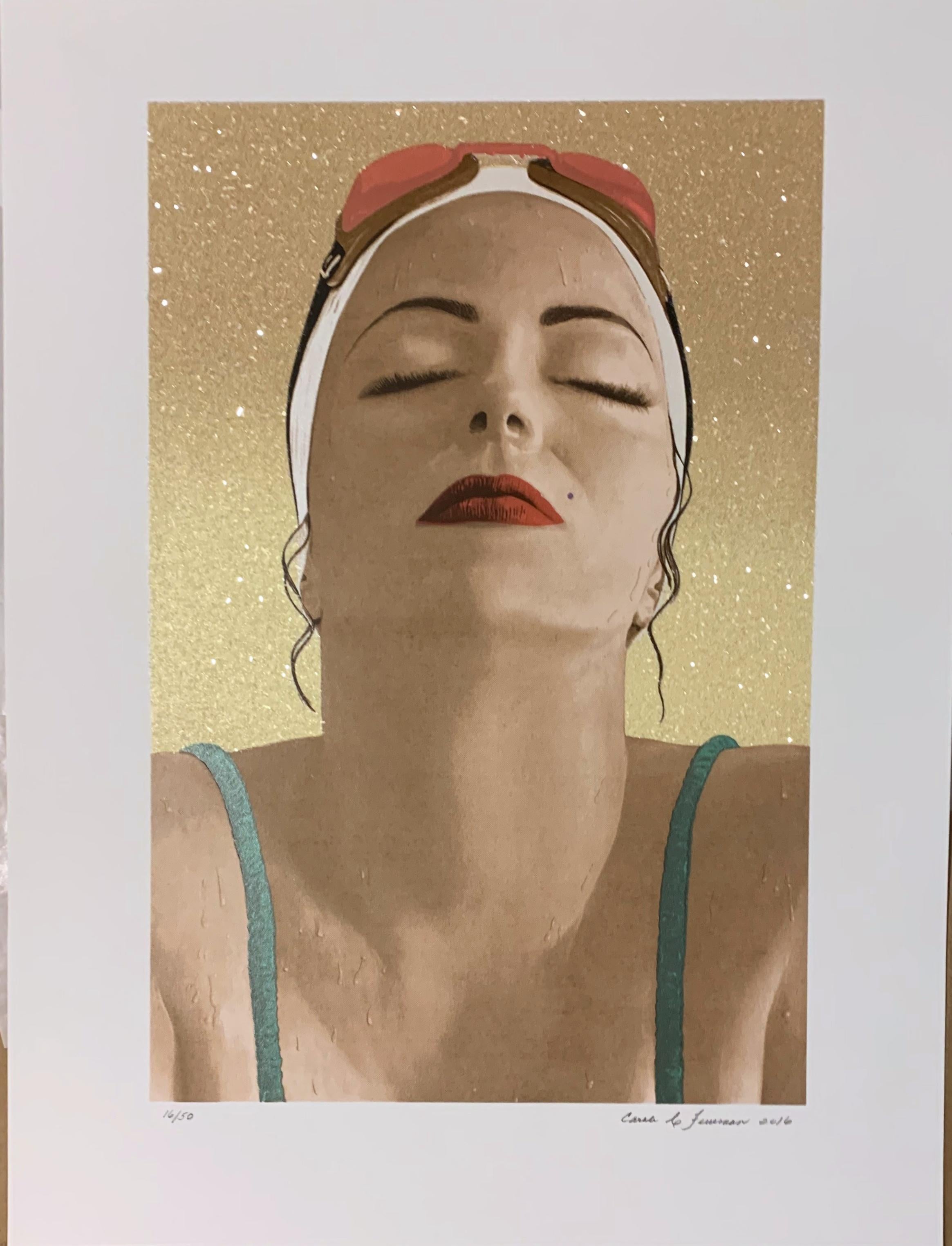 Carole Feuerman
Catalina, 2016
Silkscreen on paper
25 × 19 inches
Pencil signed and numbered from the limited edition of 50
Unframed and in excellent condition