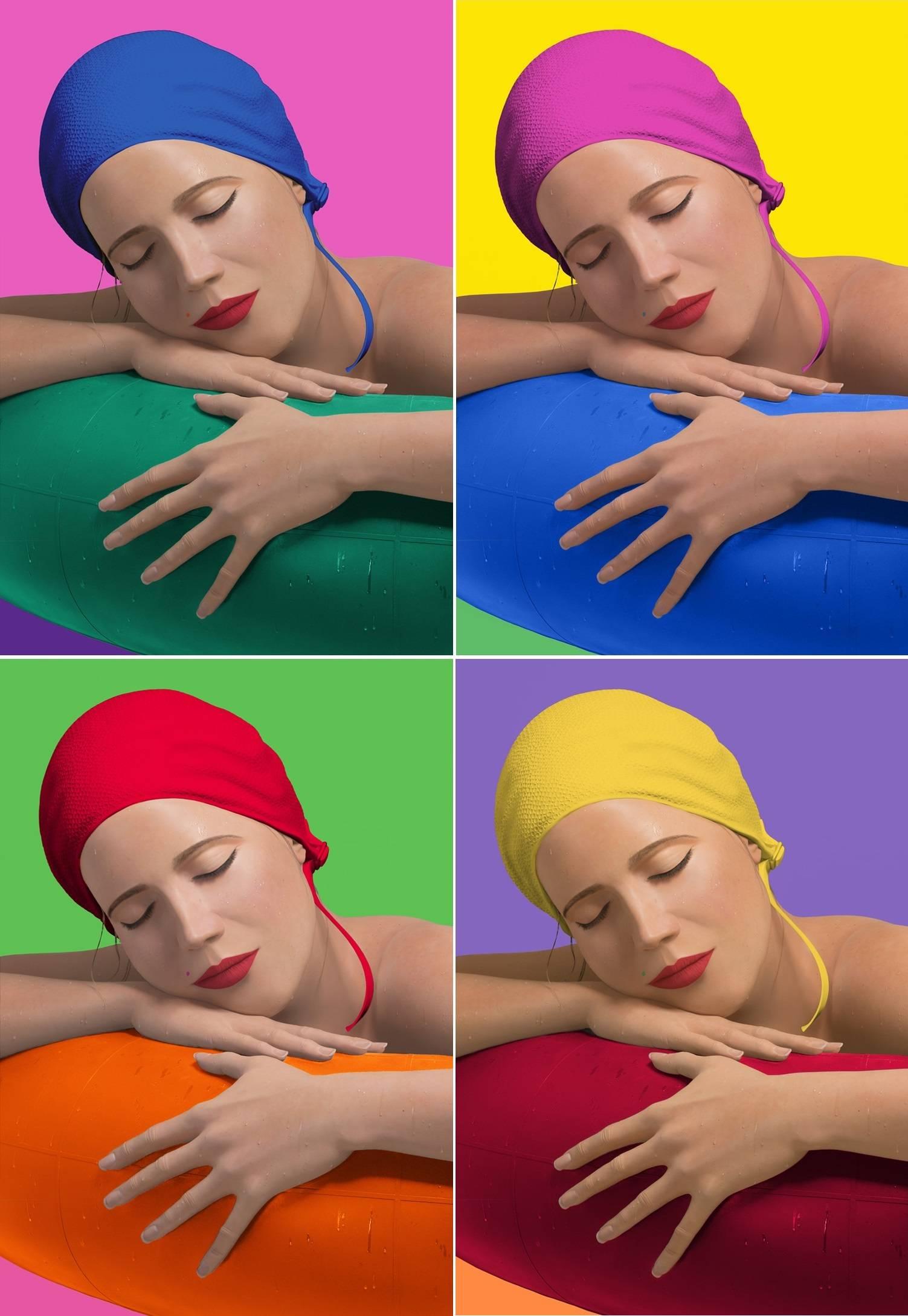 Portrait Print de Carole Feuerman - SUITE SERENA