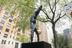 The Golden Mean by Carole Feuerman - Bronze Swimmer Sculpture