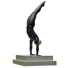 The Golden Mean by Carole Feuerman - Bronze Swimmer Sculpture
