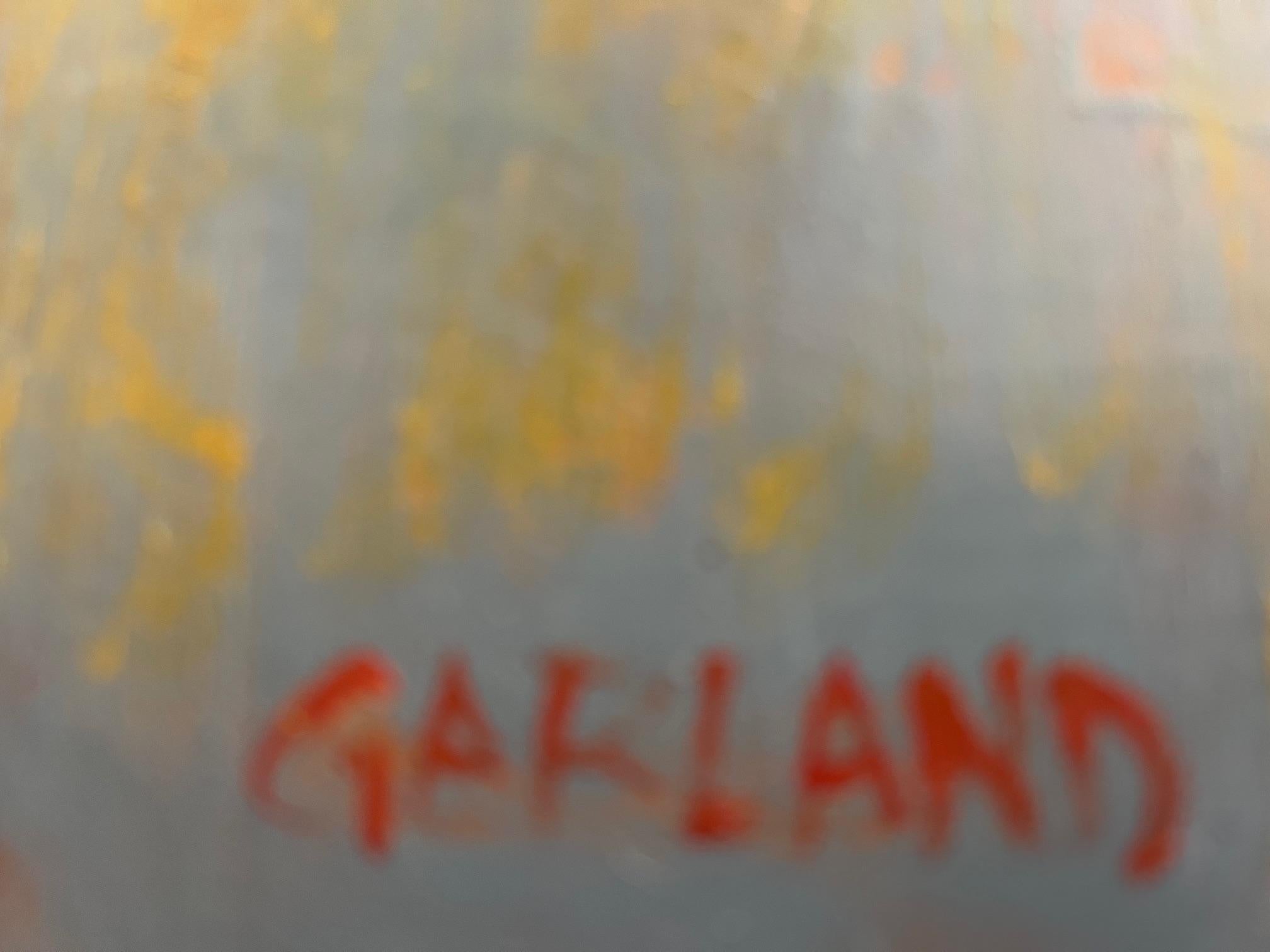 Una salpicadura de girasol - Painting Contemporáneo de Carole Garland