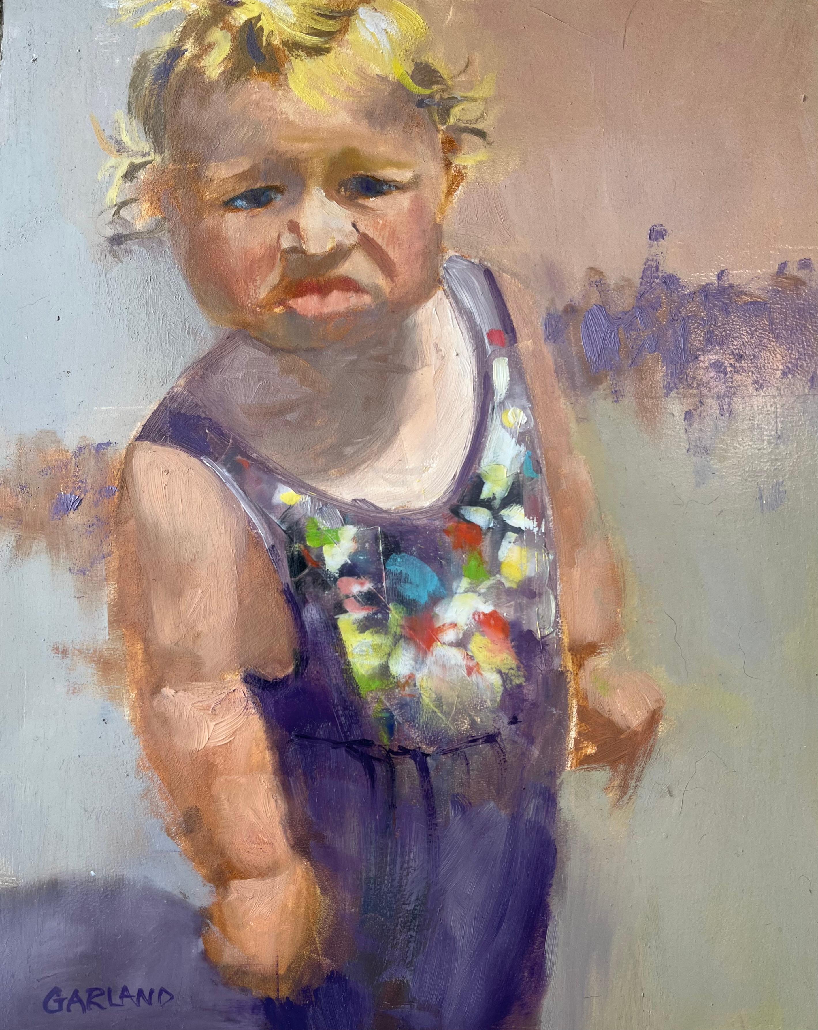 Carole Garland Portrait Painting - Babyface