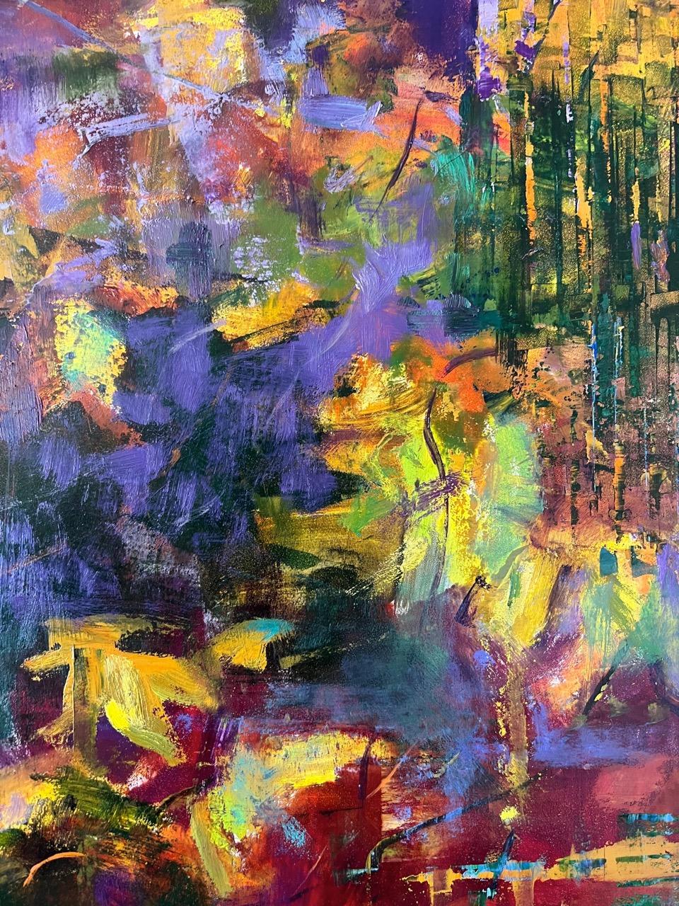 BRANCHING OUT - Abstract Painting by Carole Garland