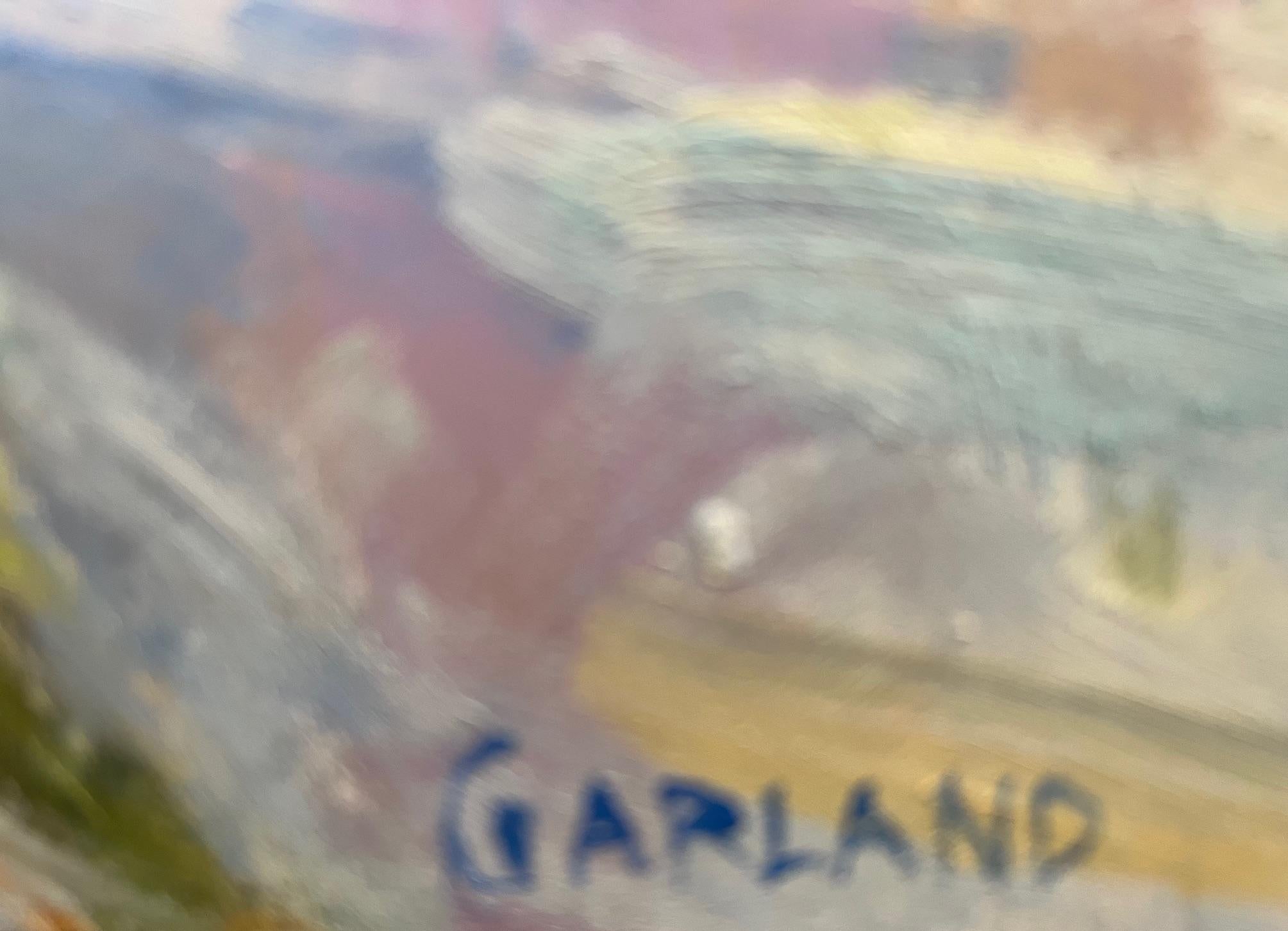 Flowers in a Vase - Painting by Carole Garland