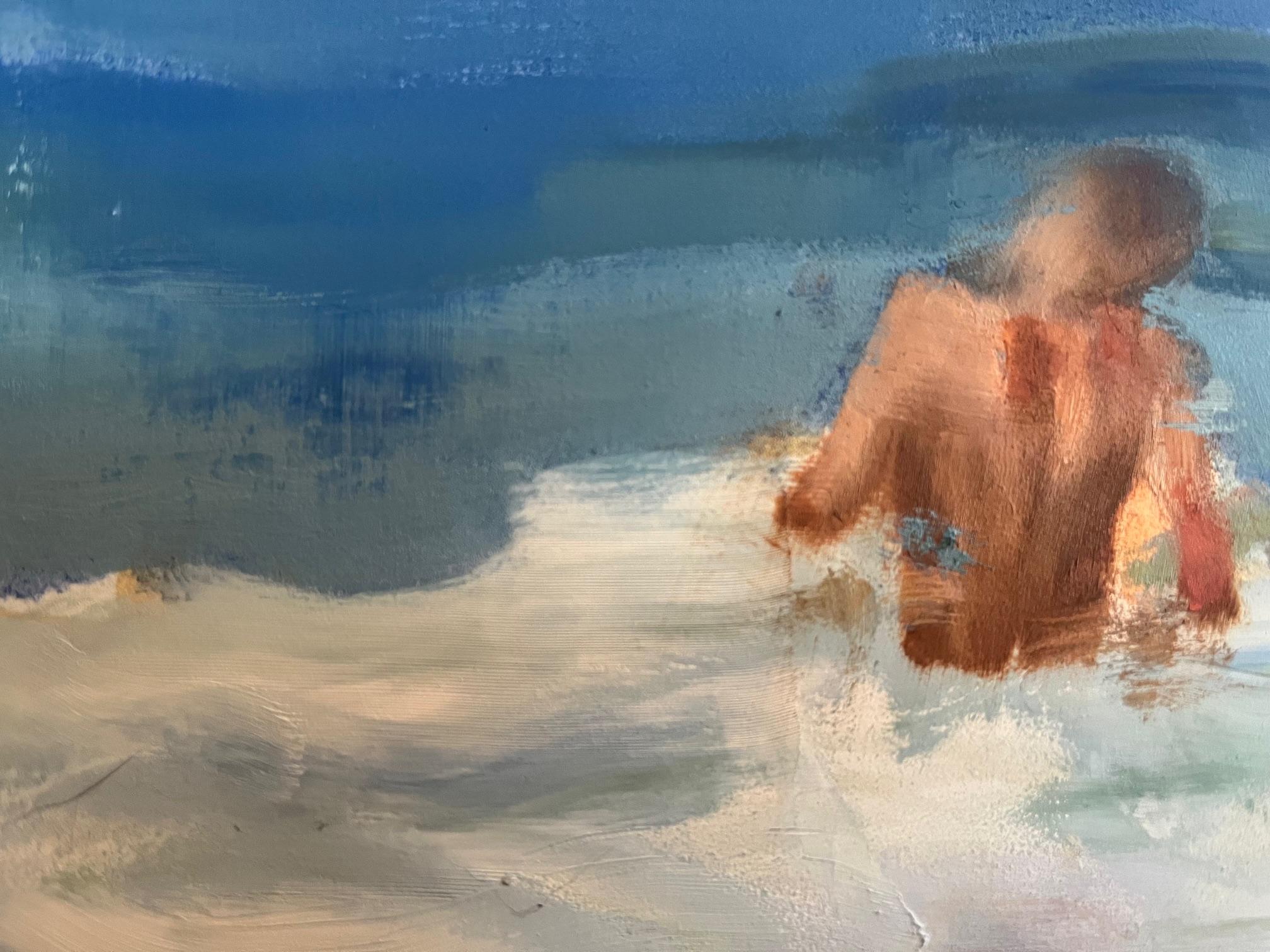 Bañistas felices - Painting de Carole Garland