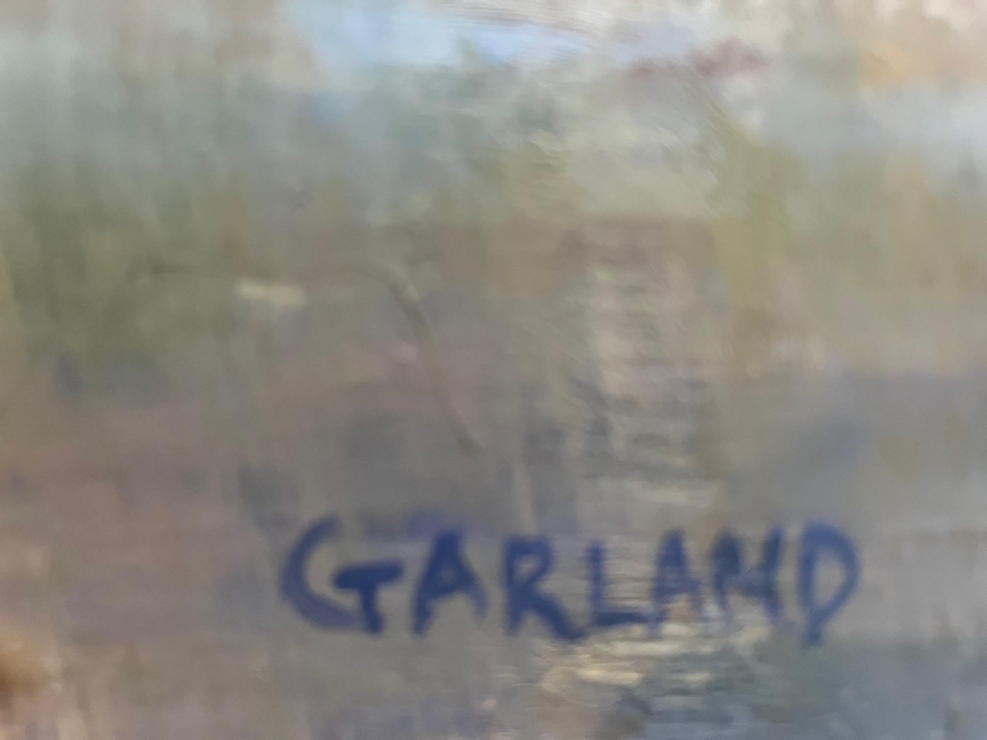 Bañistas felices - Painting Contemporáneo de Carole Garland