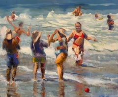 Les baigneurs heureux