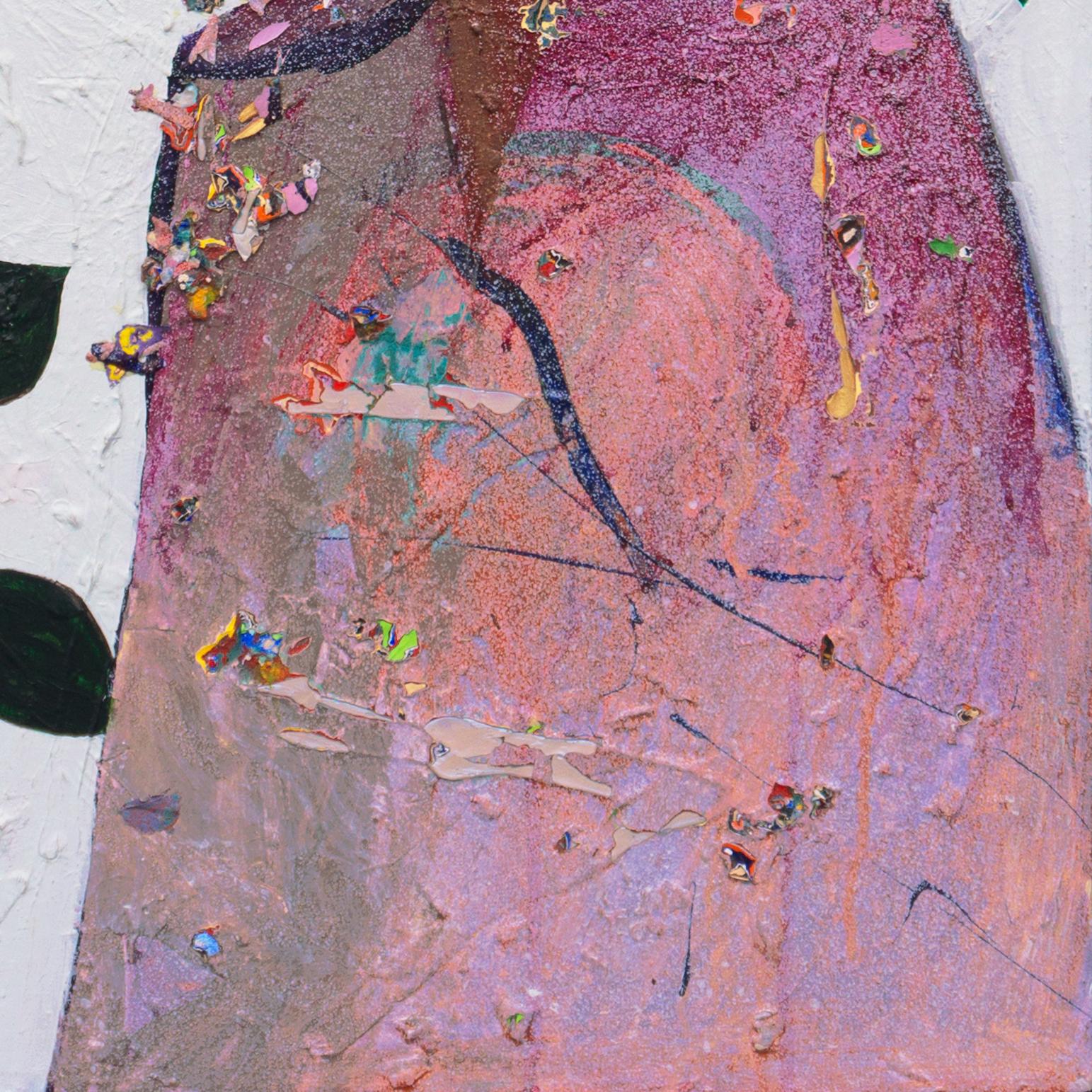 „Jazz Figures“, Künstlerin der San Francisco Bay Area, Postimpressionistin – Painting von Carole Hand