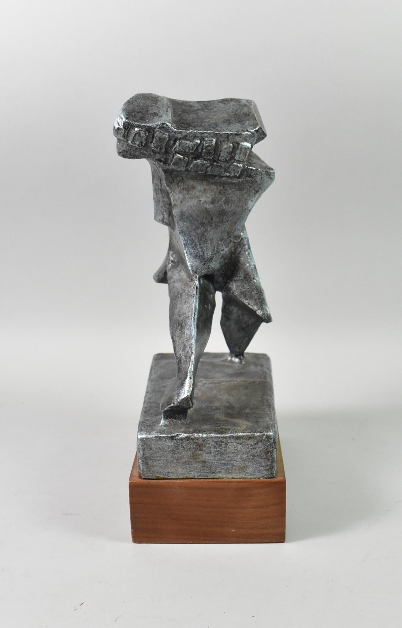 Nordamericano Scultura astratta in bronzo fuso di Carole Harrison in vendita