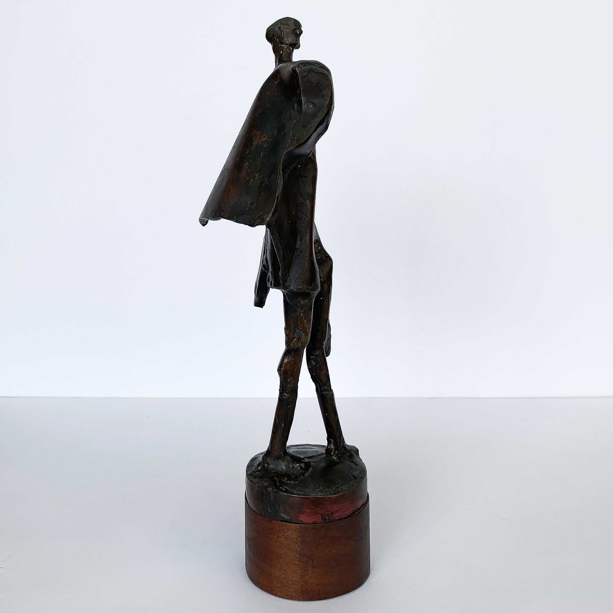 Mid-Century Modern Carole Harrison Figurative Matador Sculpture
