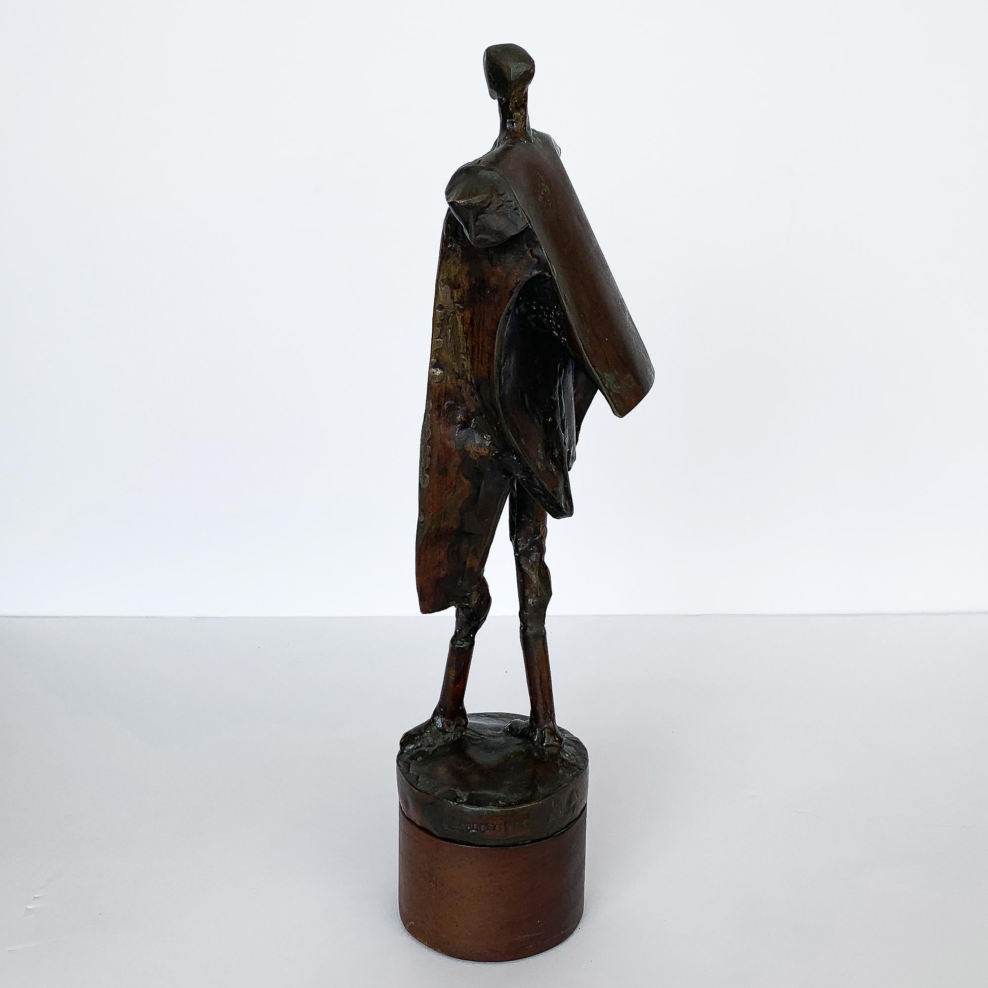 Mid-20th Century Carole Harrison Figurative Matador Sculpture