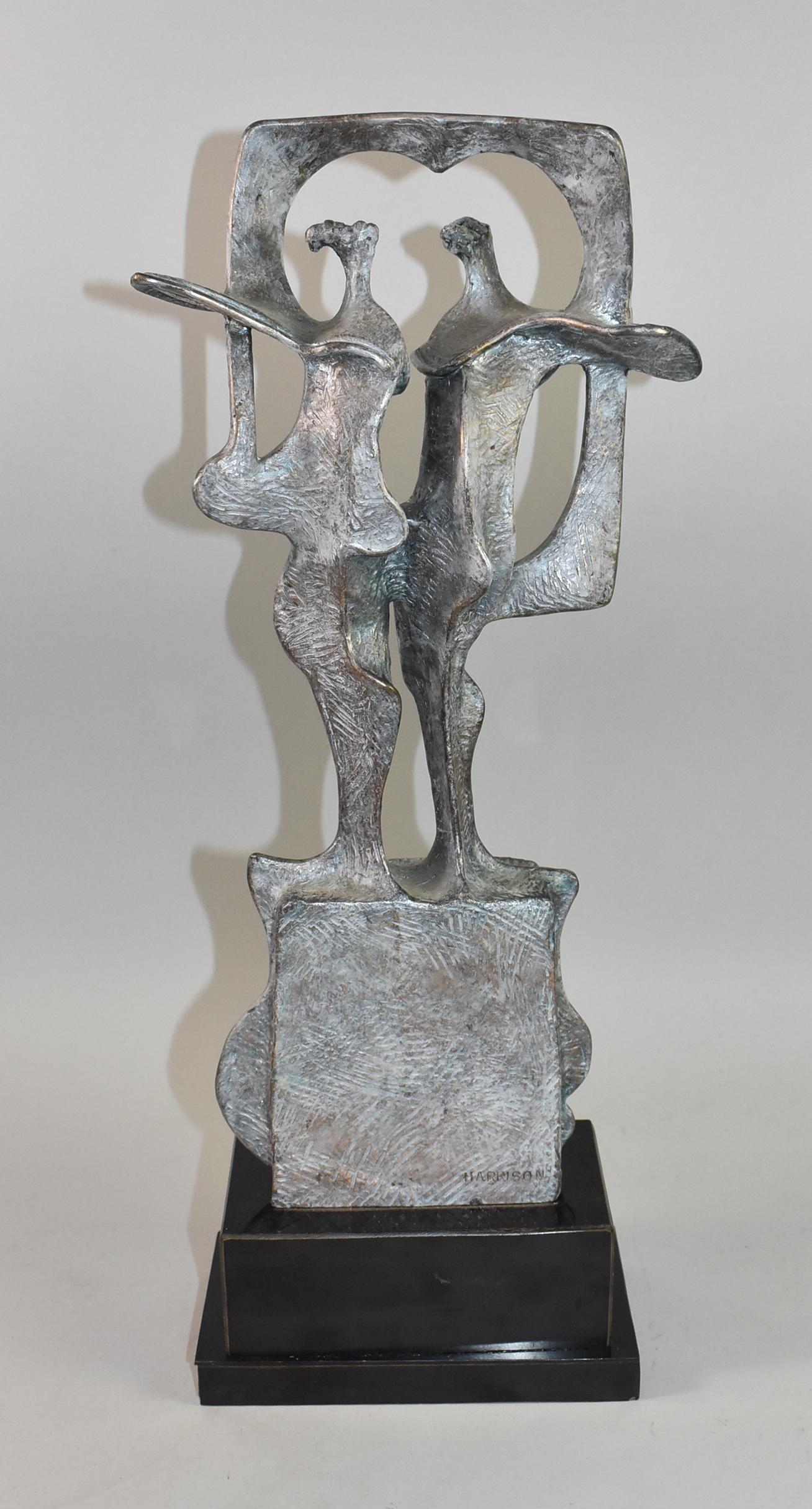XX secolo Scultura moderna in bronzo di Carole Harrison in vendita