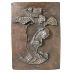 Carole Harrison, applique da parete moderna in bronzo