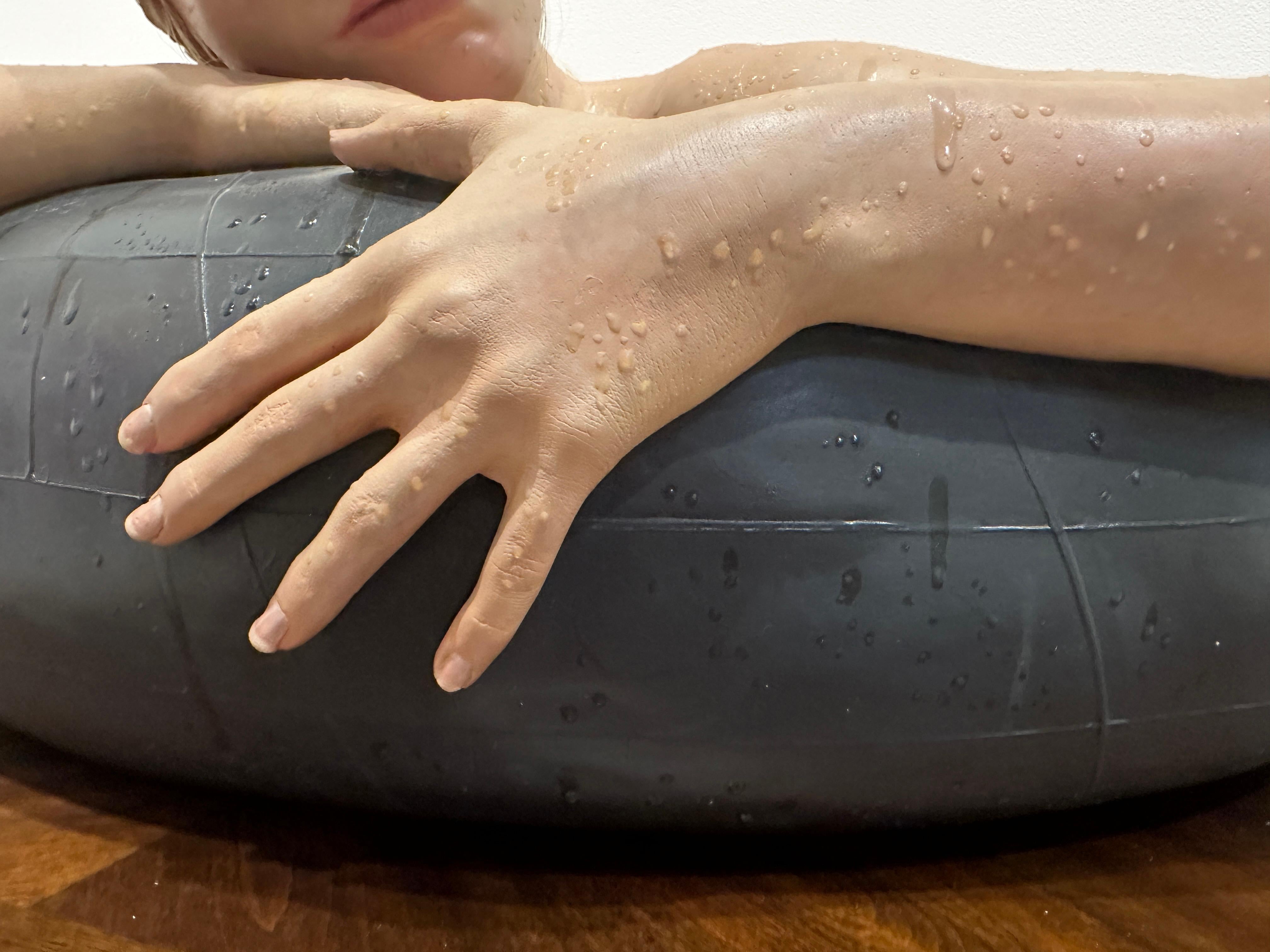 INNERTUBE II - Hyperrealist, Sculpture, Figurative 1