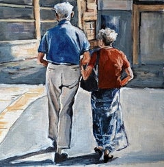 Art contemporain français de Carole Leprince - Au Marché