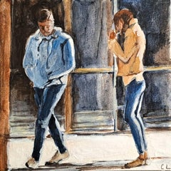 Carole Leprince - French Contemporary Art By Carole Leprince - Couple French Contemporary Art By Carole Leprince - Couple