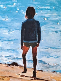 Französische zeitgenössische Kunst von Carole Leprince - Je Marche 2