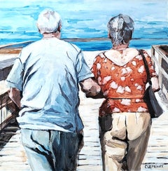 Art contemporain français de Carole Leprince - La Jetée