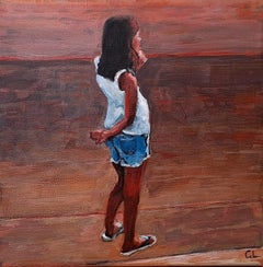 Französische zeitgenössische Kunst von Carole Leprince - Laura