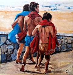 Arte contemporanea francese di Carole Leprince - Le Bain