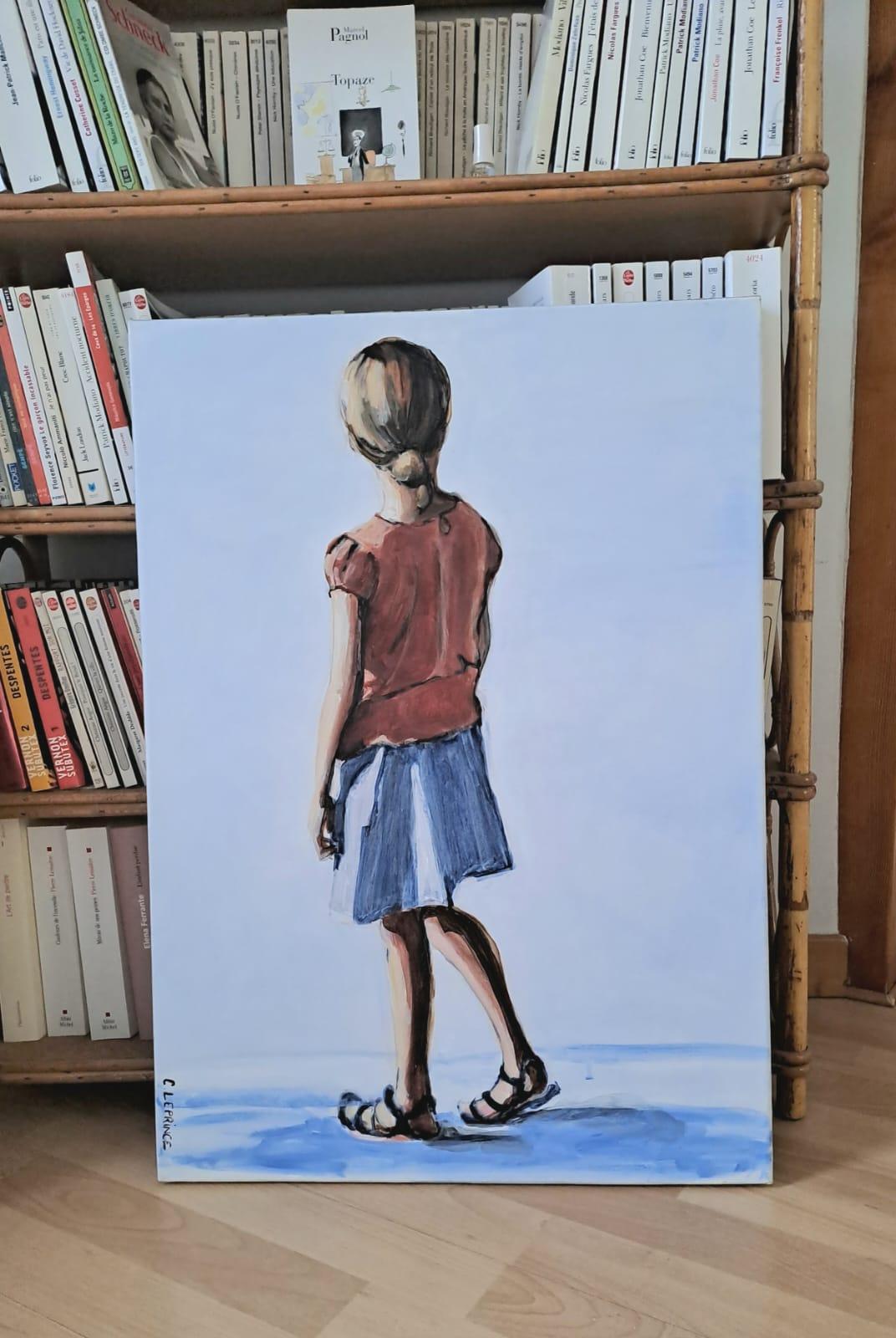 Zeitgenössische französische Kunst von Carole Leprince - Page Blanche im Angebot 2