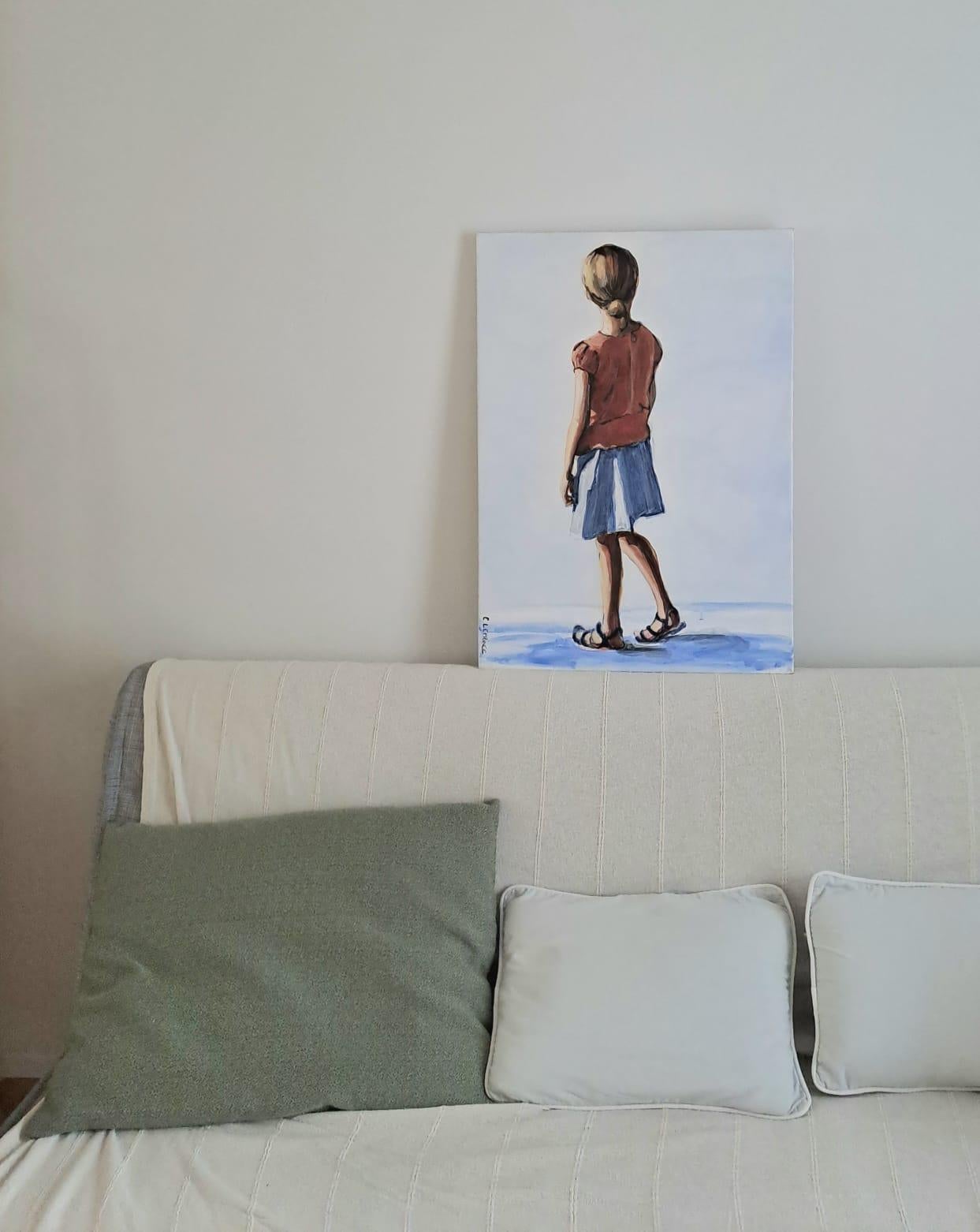 Zeitgenössische französische Kunst von Carole Leprince - Page Blanche im Angebot 4