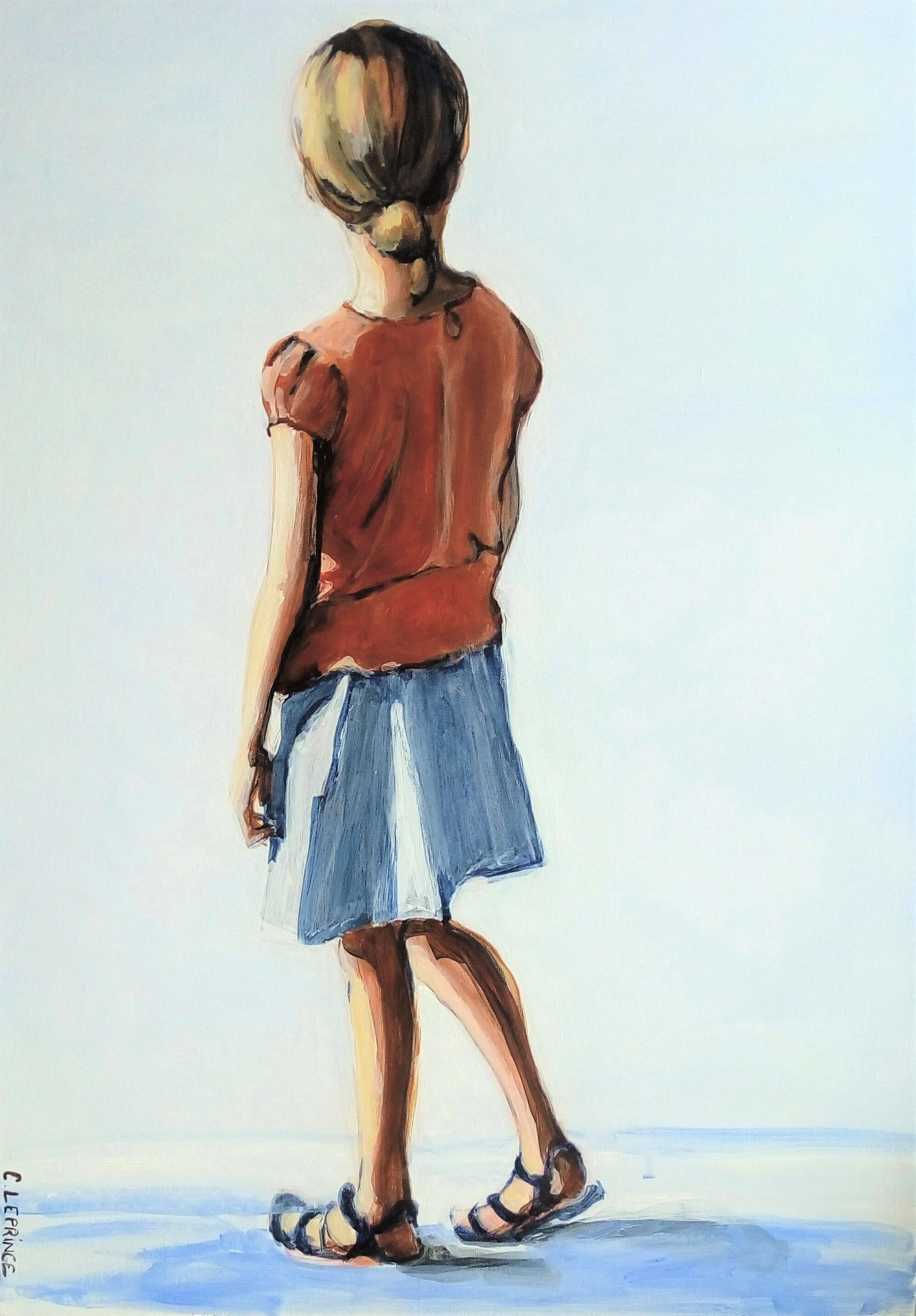 Zeitgenössische französische Kunst von Carole Leprince - Page Blanche