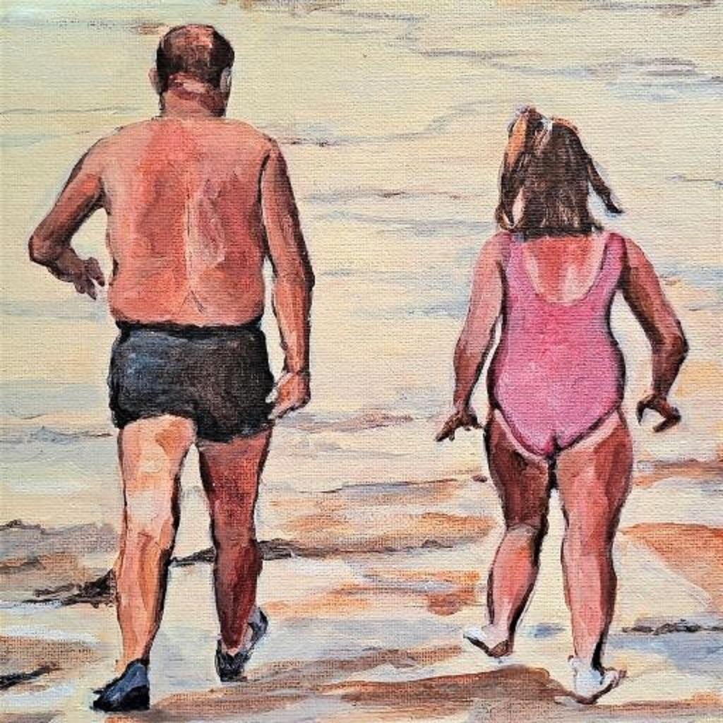 Acrilici su tavola di tela