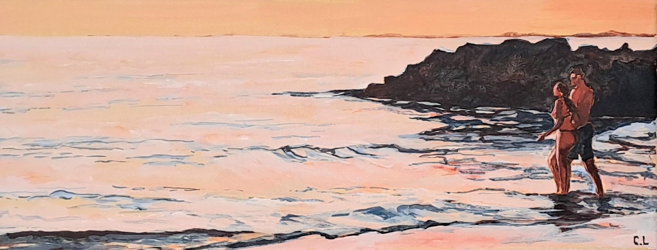 Französische zeitgenössische Kunst von Carole Leprince - Premier Jour im Angebot 1