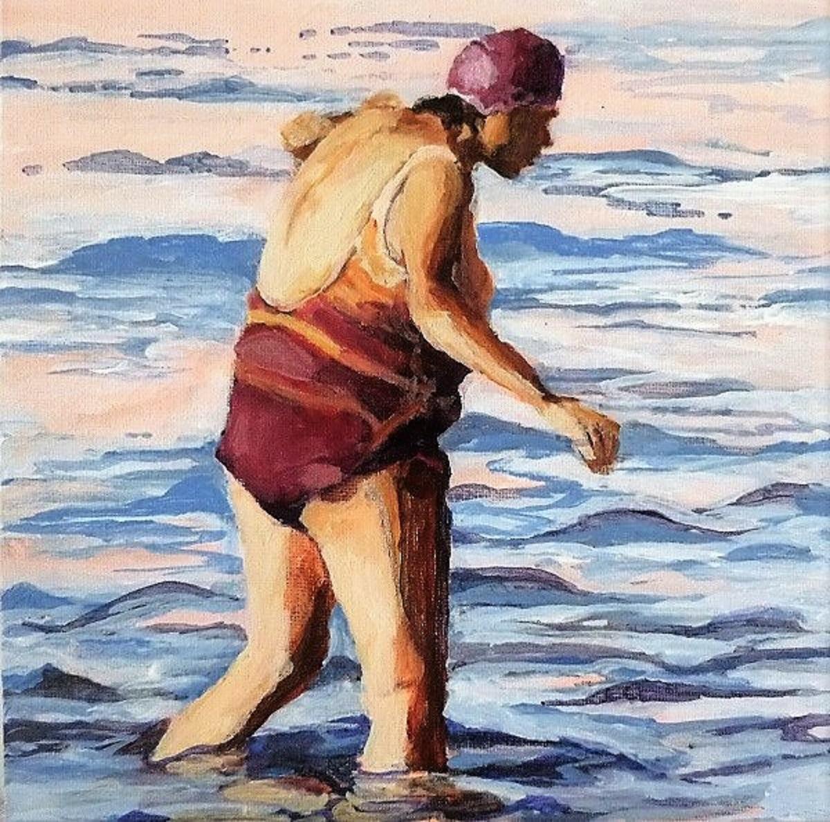 Acrilici su tavola di tela