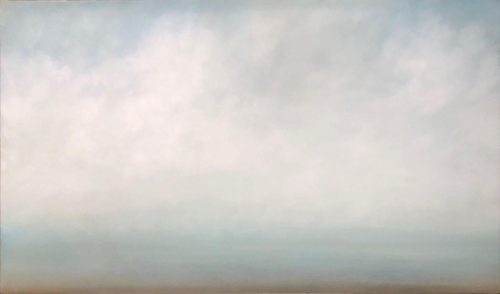 Carole Pierce Landscape Painting - Water Mirage Reflection