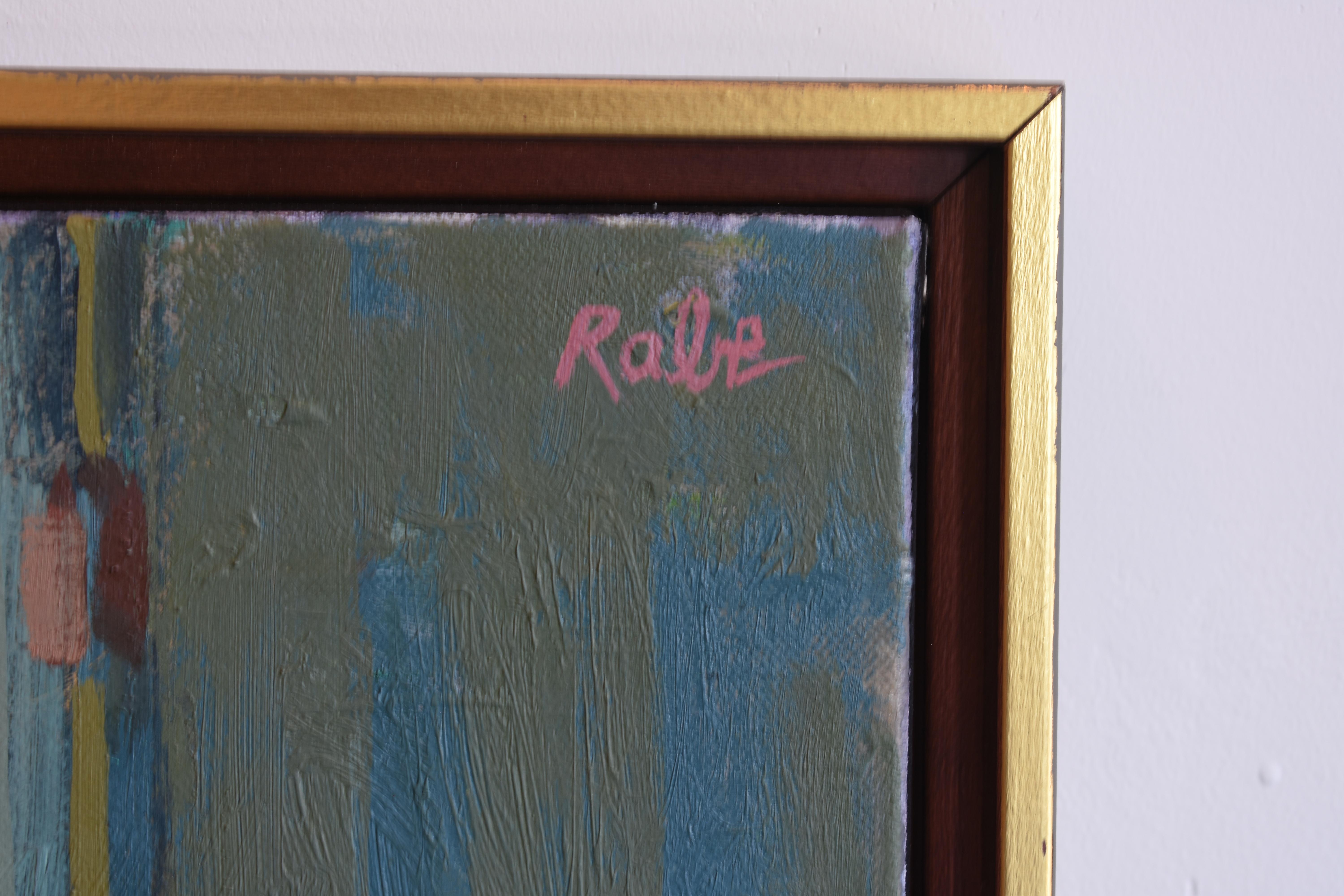 Blau und Grün (Amerikanischer Realismus), Painting, von Carole Rabe