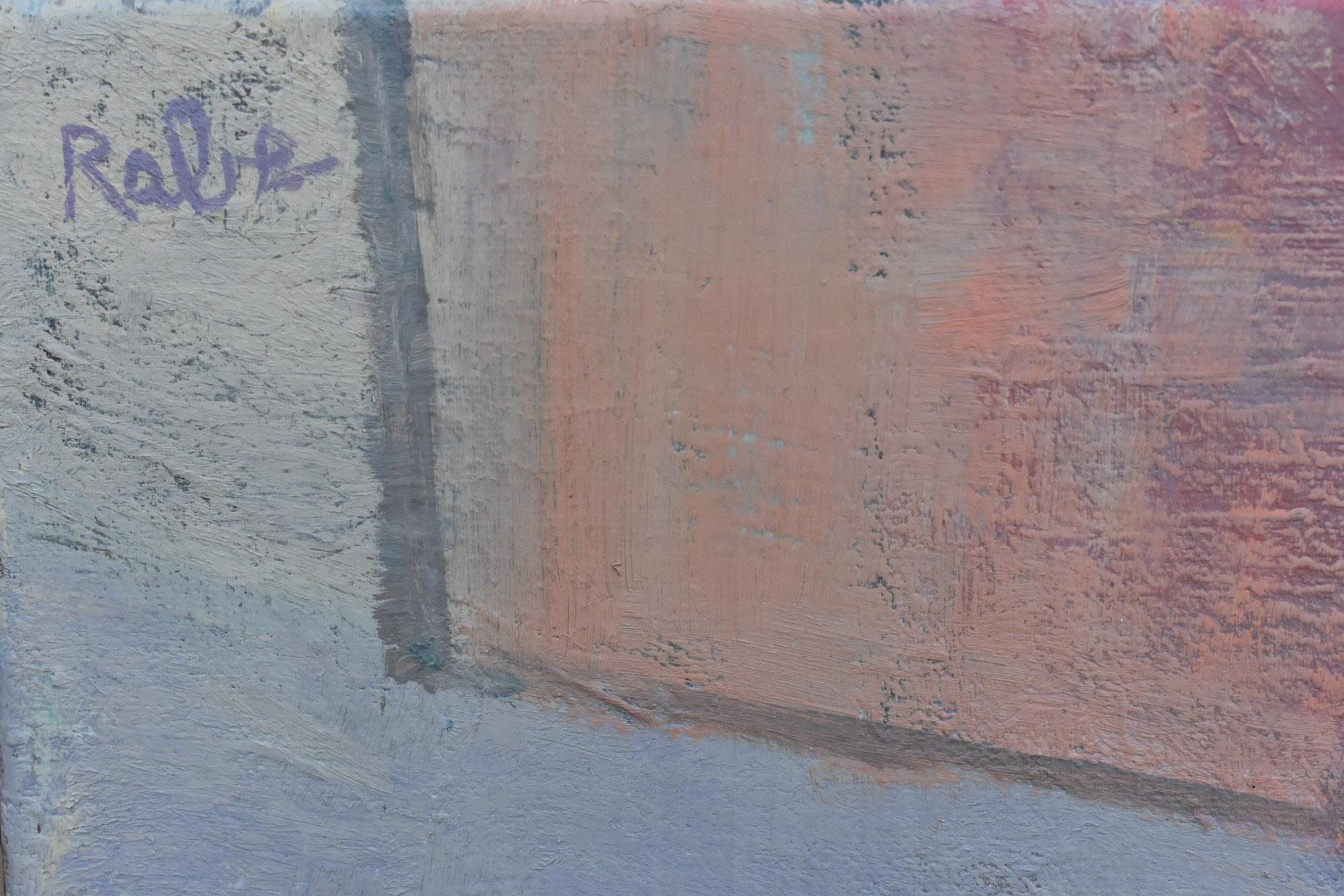 Carole Rabe’s Piano Stool is a quietly luminous 24 x 22 inch oil on canvas painting that transforms an ordinary interior into a contemplative study of light, shadow, and memory. Known for her mastery of domestic stillness, Rabe captures the essence