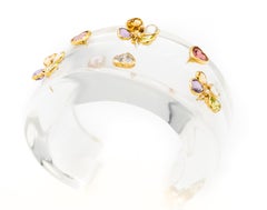 Carole Rochas Cuff and Earrings Set