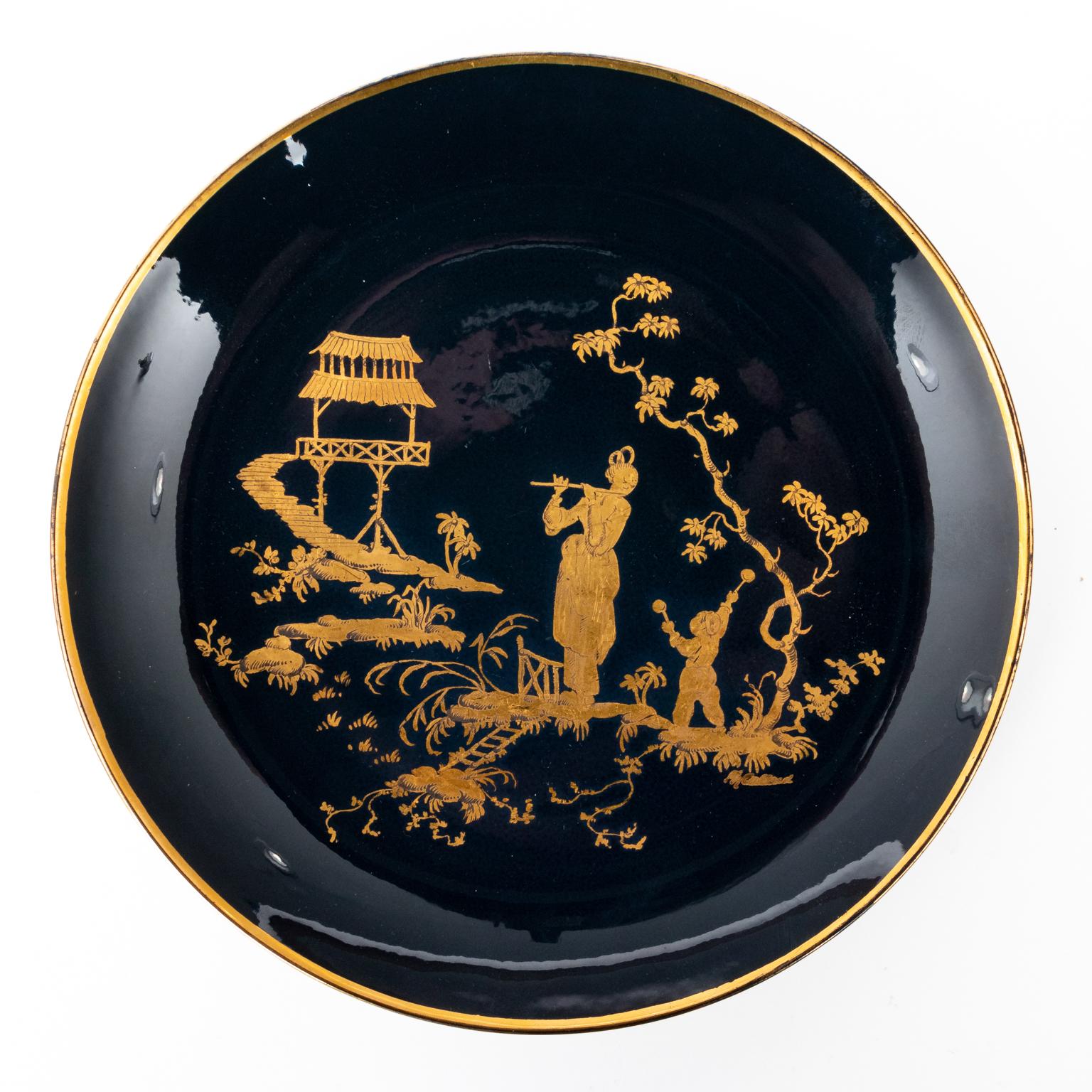 Carole Stupell Chinoiserie Porcelain Plates For Sale 2