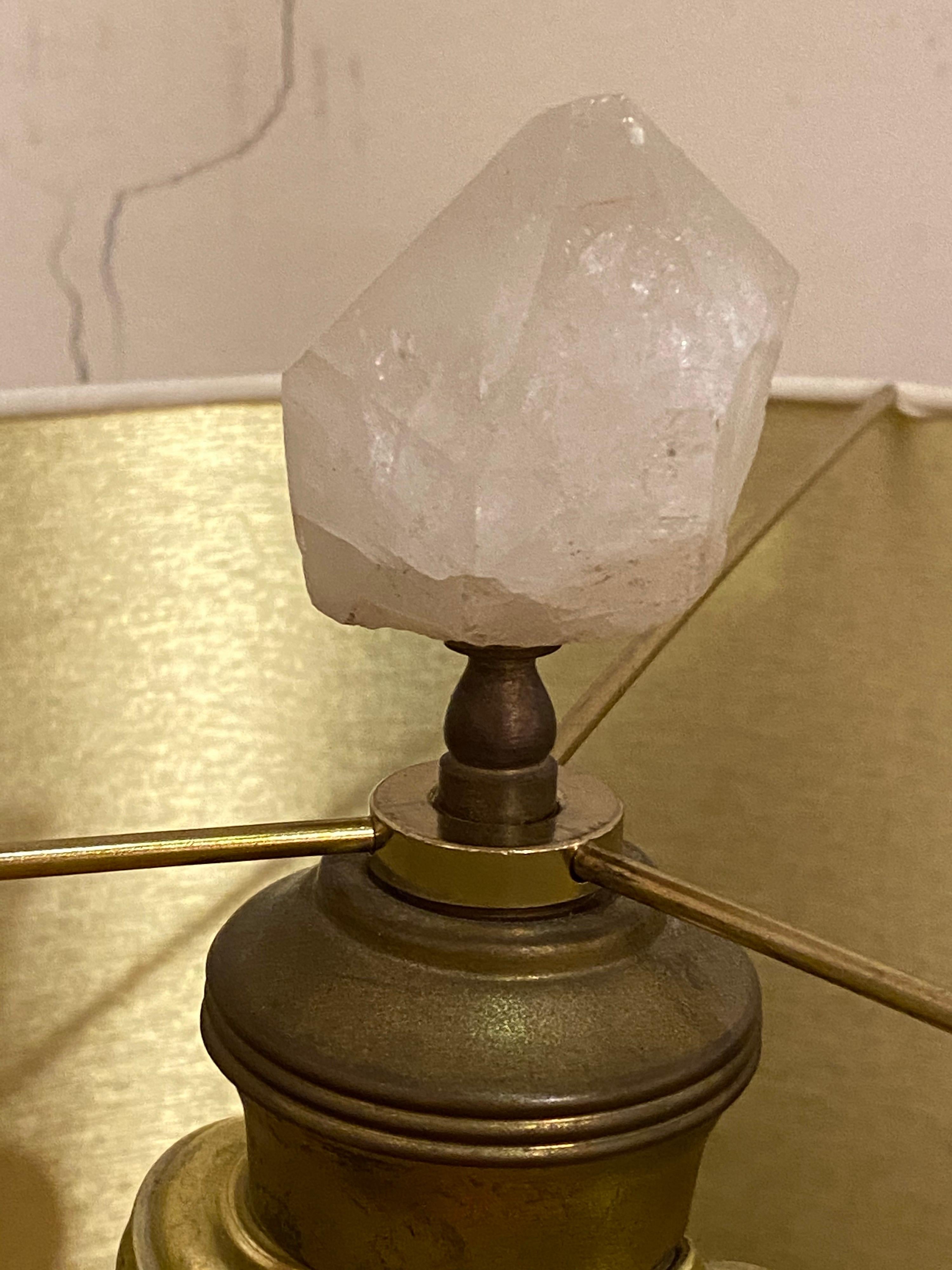 Carole Stupell Quartz Crystal Cluster Table Lamp 5