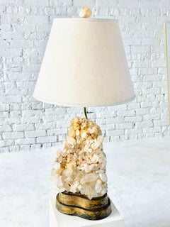 Carole Stupell Quartz Crystal Table Lamp, 1950