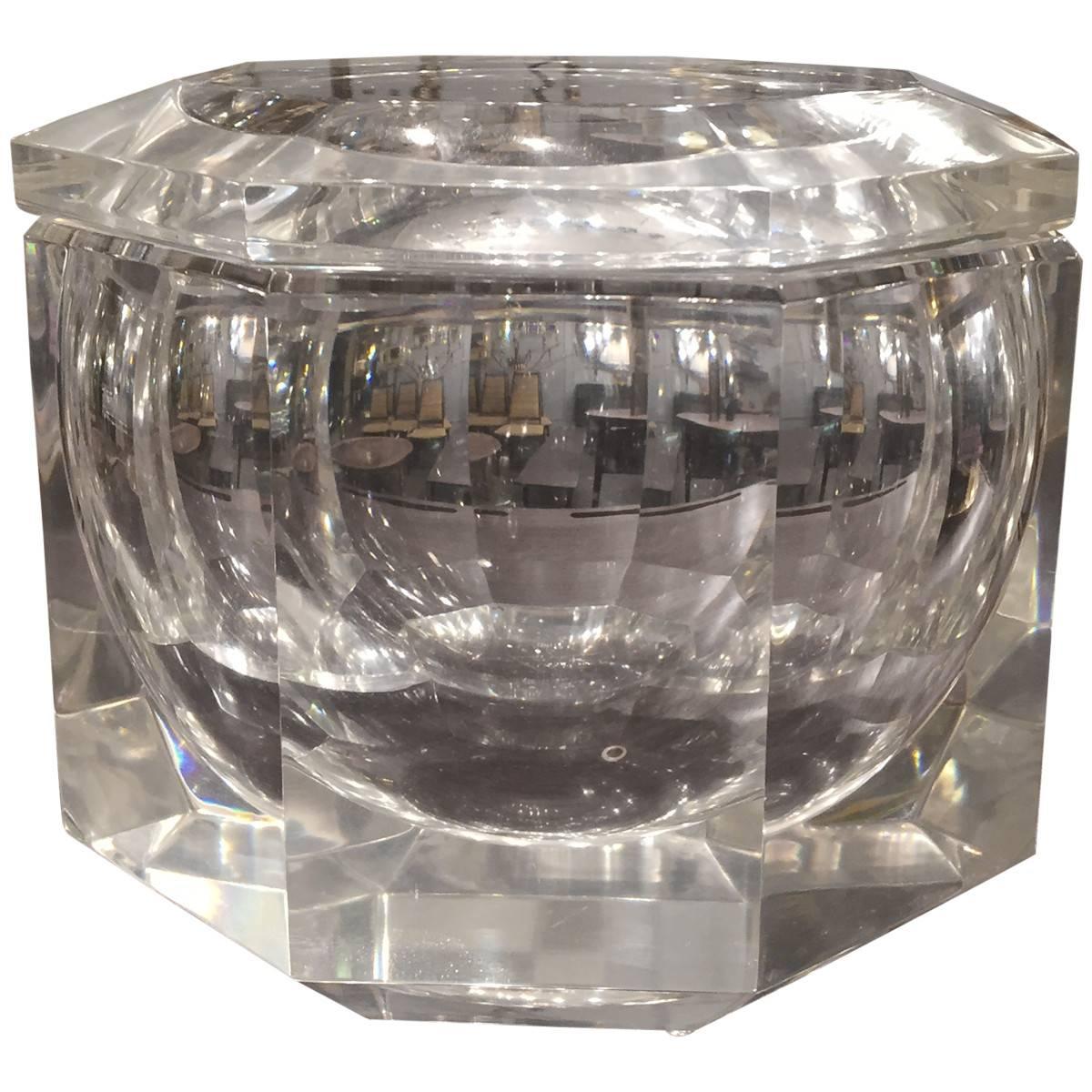 Other Carole Stupell Style Lucite Ice Bucket For Sale