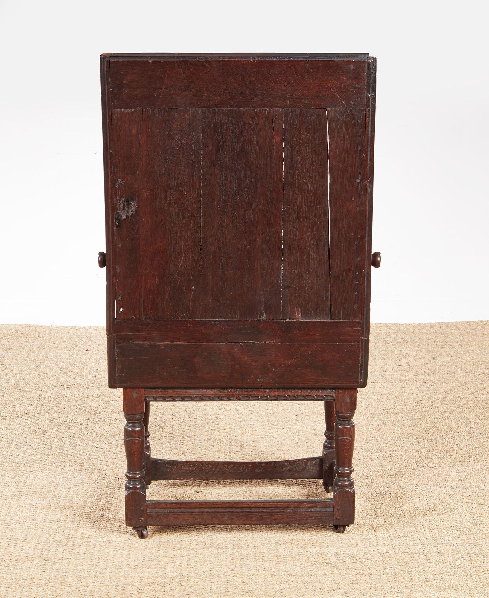 Carolean Oak Metamorphic Table For Sale 6