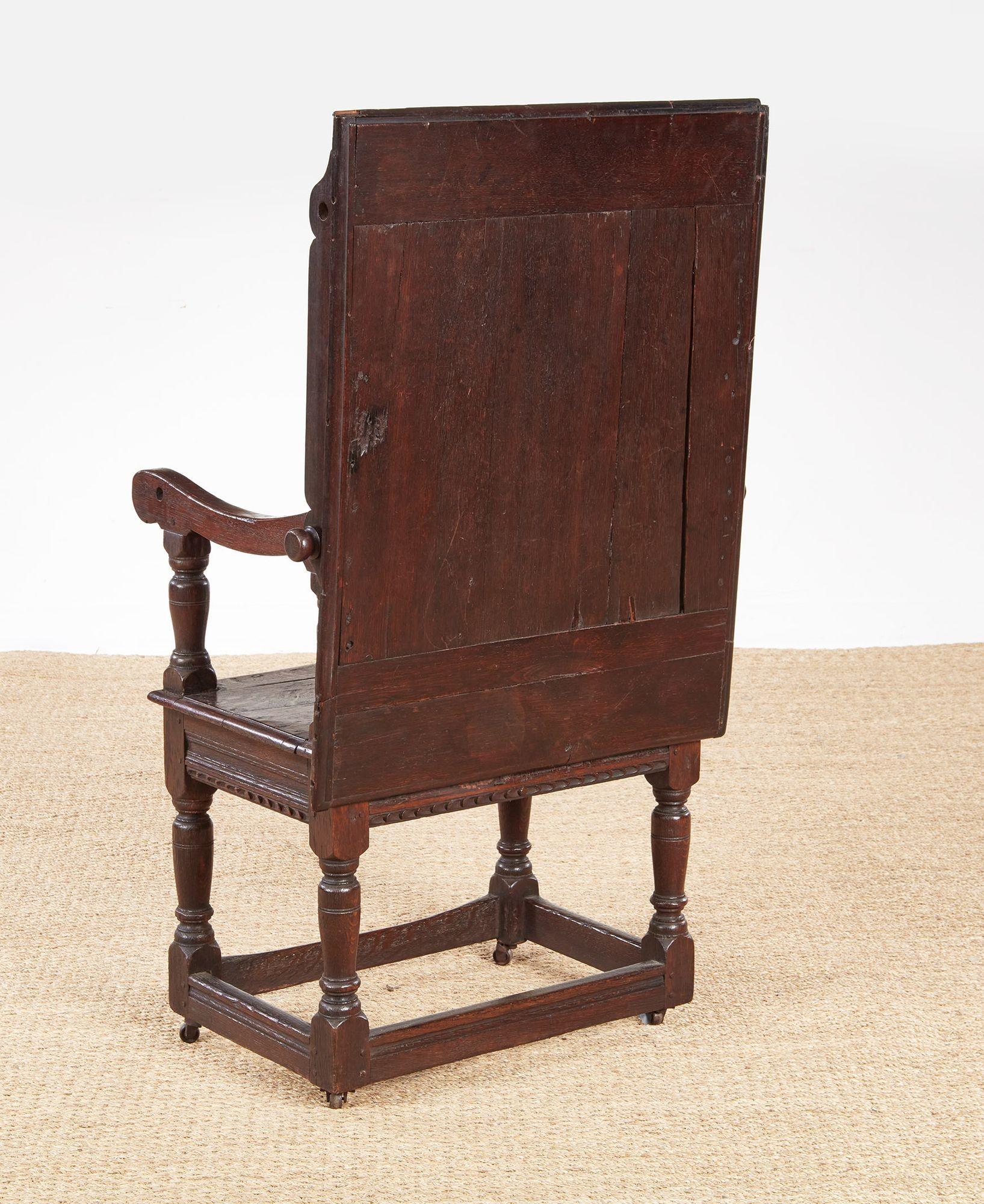 Carolean Oak Metamorphic Table For Sale 7