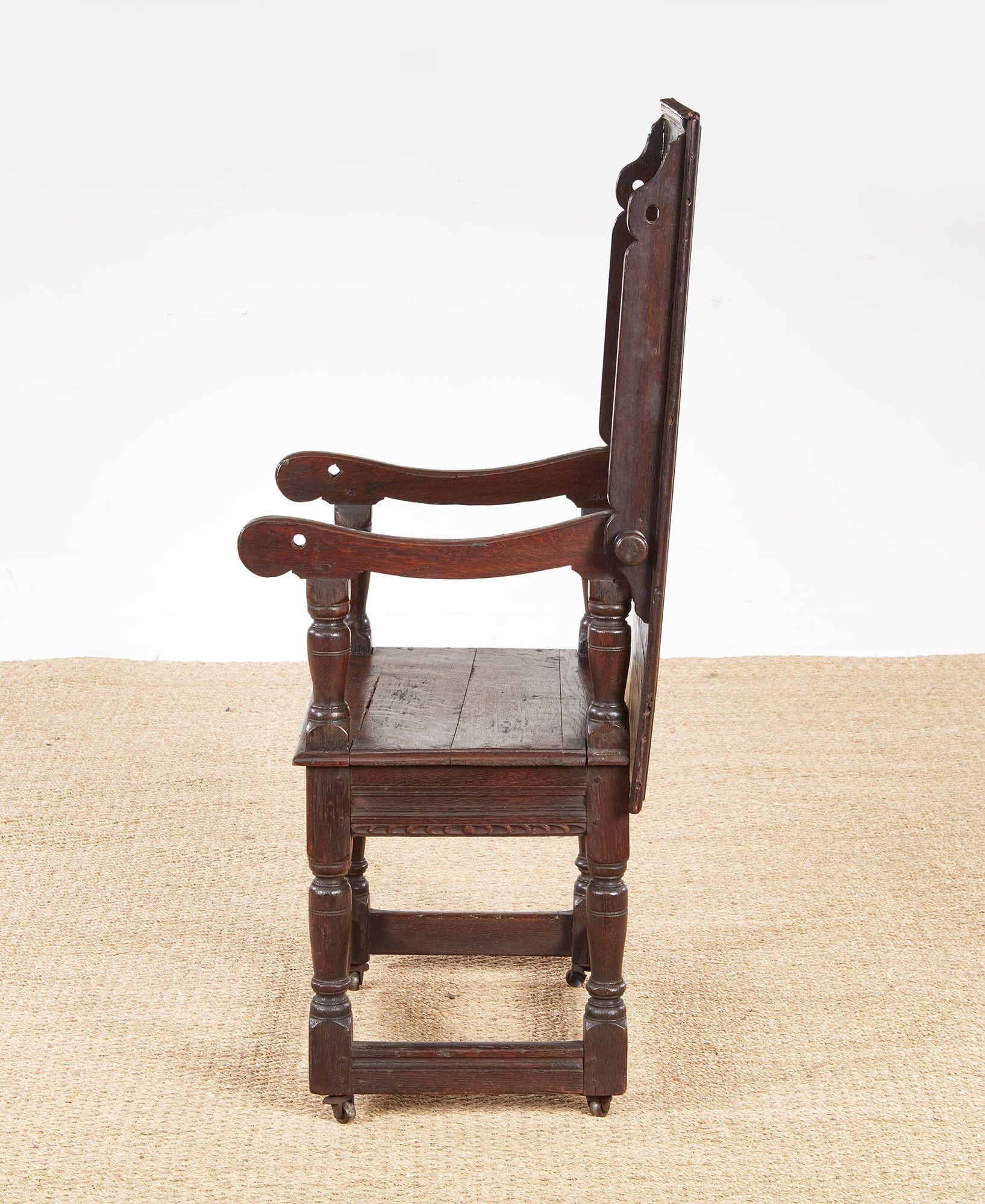 Charles II Carolean Oak Metamorphic Table For Sale