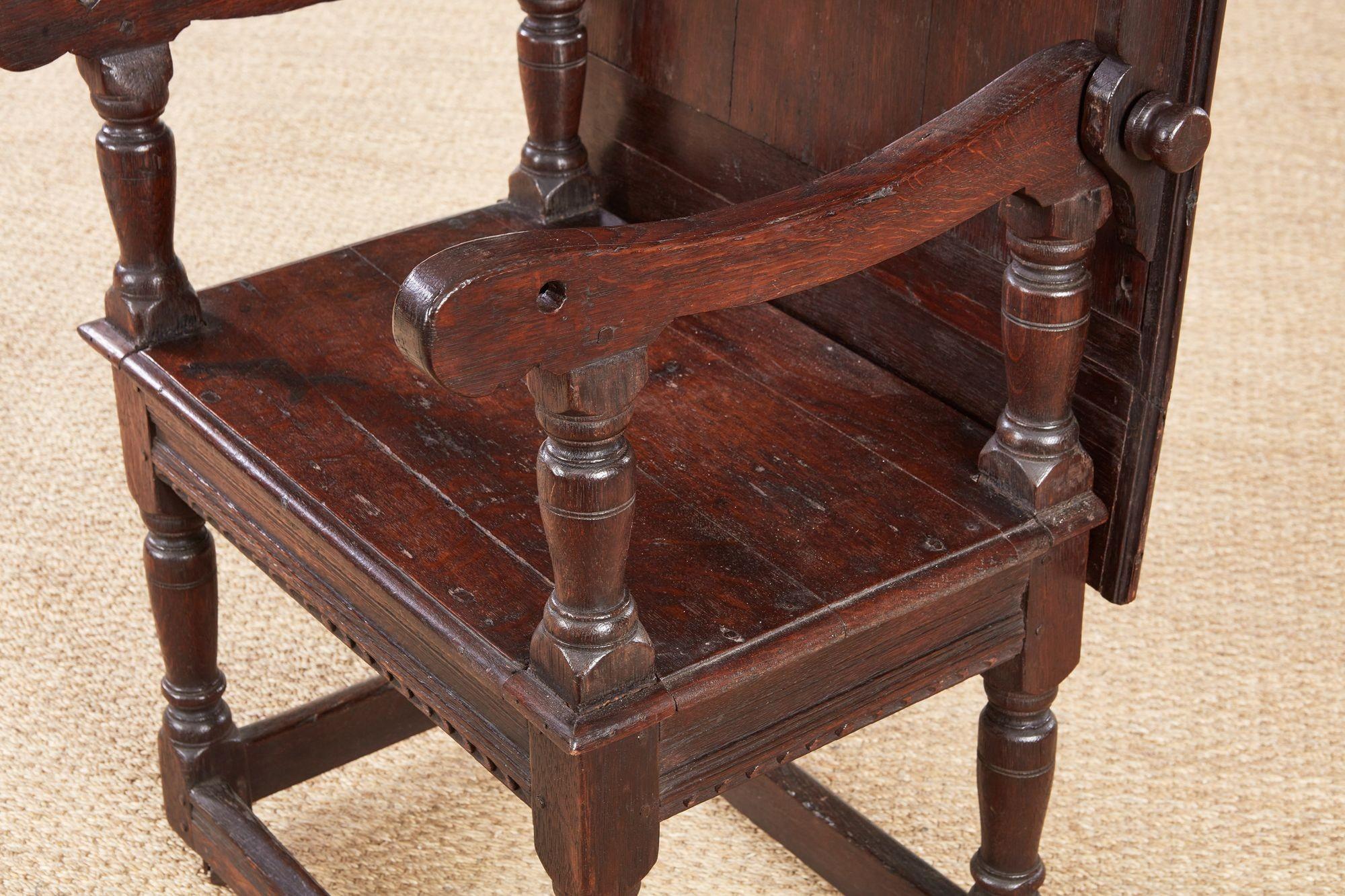 Carolean Oak Metamorphic Table For Sale 3