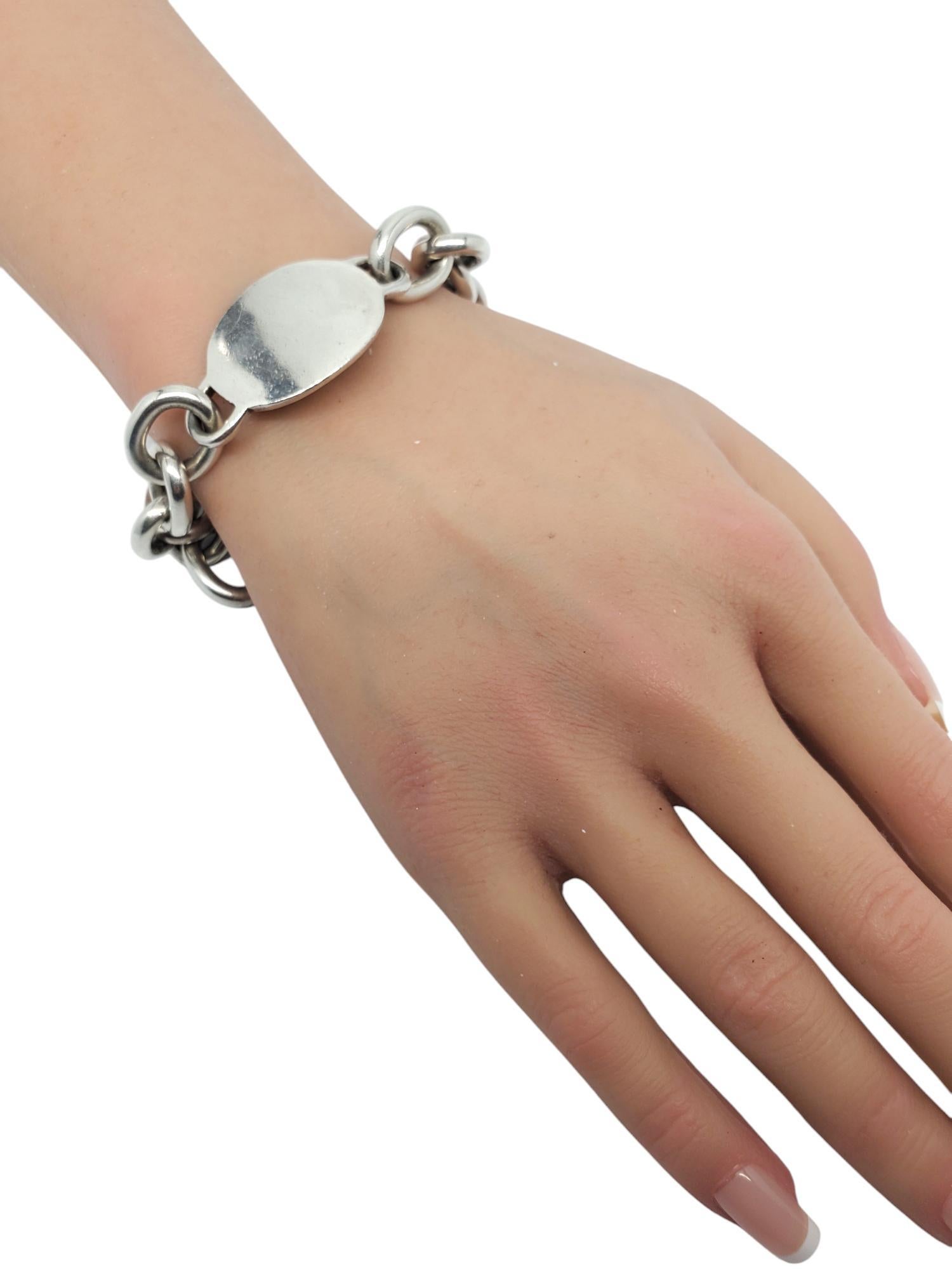 Bracciale A Link in argento Sterling di Carolee 