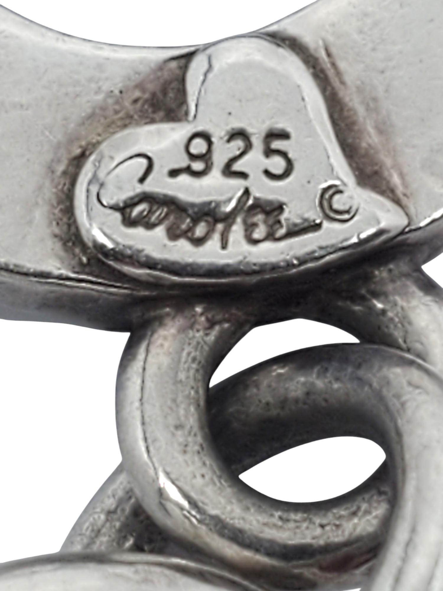 Bracciale A Link in argento Sterling di Carolee 