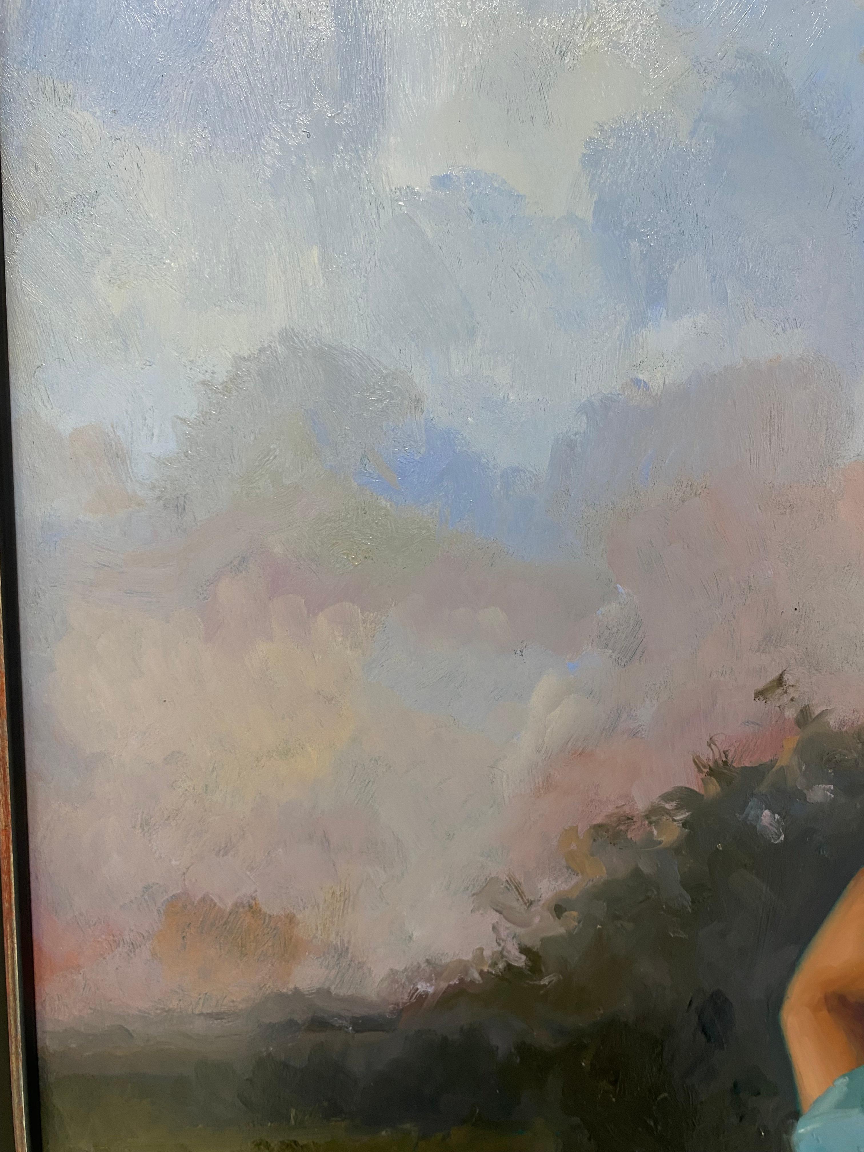 Carolien van Olphen
Rêves du matin
Huile sur panneau de bois
60 x 50 cm
(Encadré 68 x 58 cm, cadre inclus)


L'artiste néerlandaise Carolien van Olphen a laissé une grande impression dans de nombreux endroits avec ses portraits colorés. En janvier