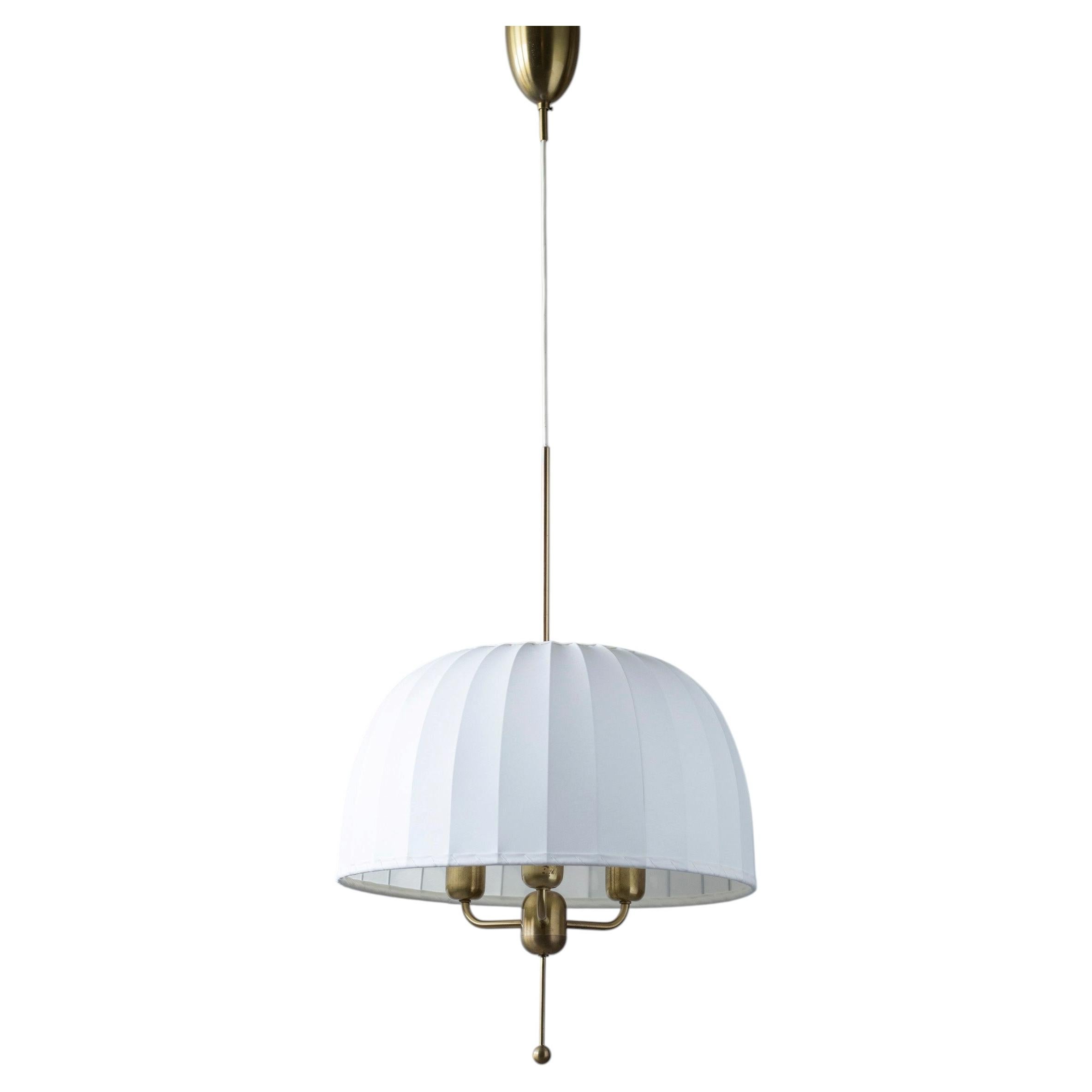 Lampada da soffitto in ottone "Caroline" di Hans-Agne Jakobsson, Svezia, anni '1960