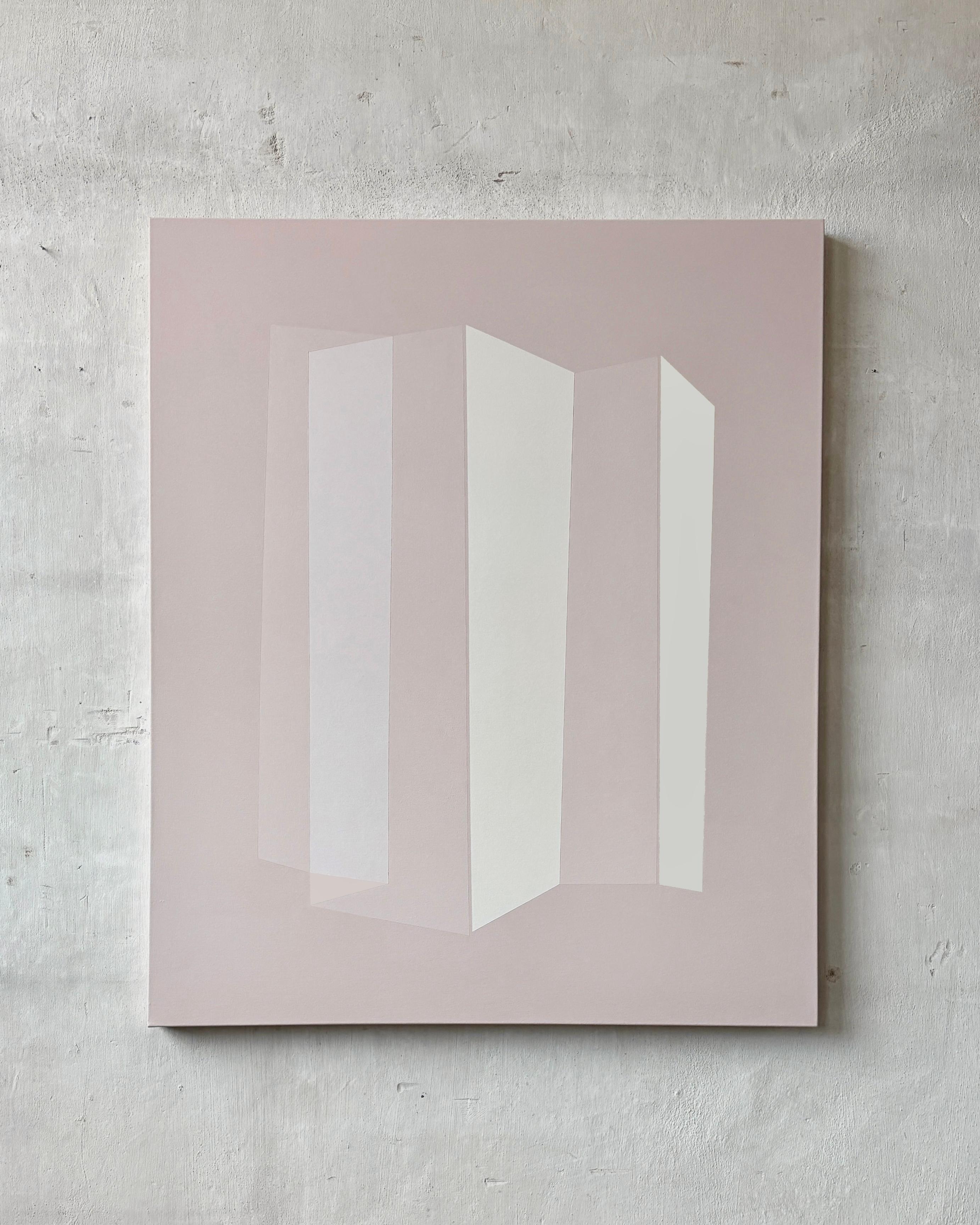 ABSTRACT Forms Painting by Contemporary German Artist Carolin Kreutzer For Sale 2
