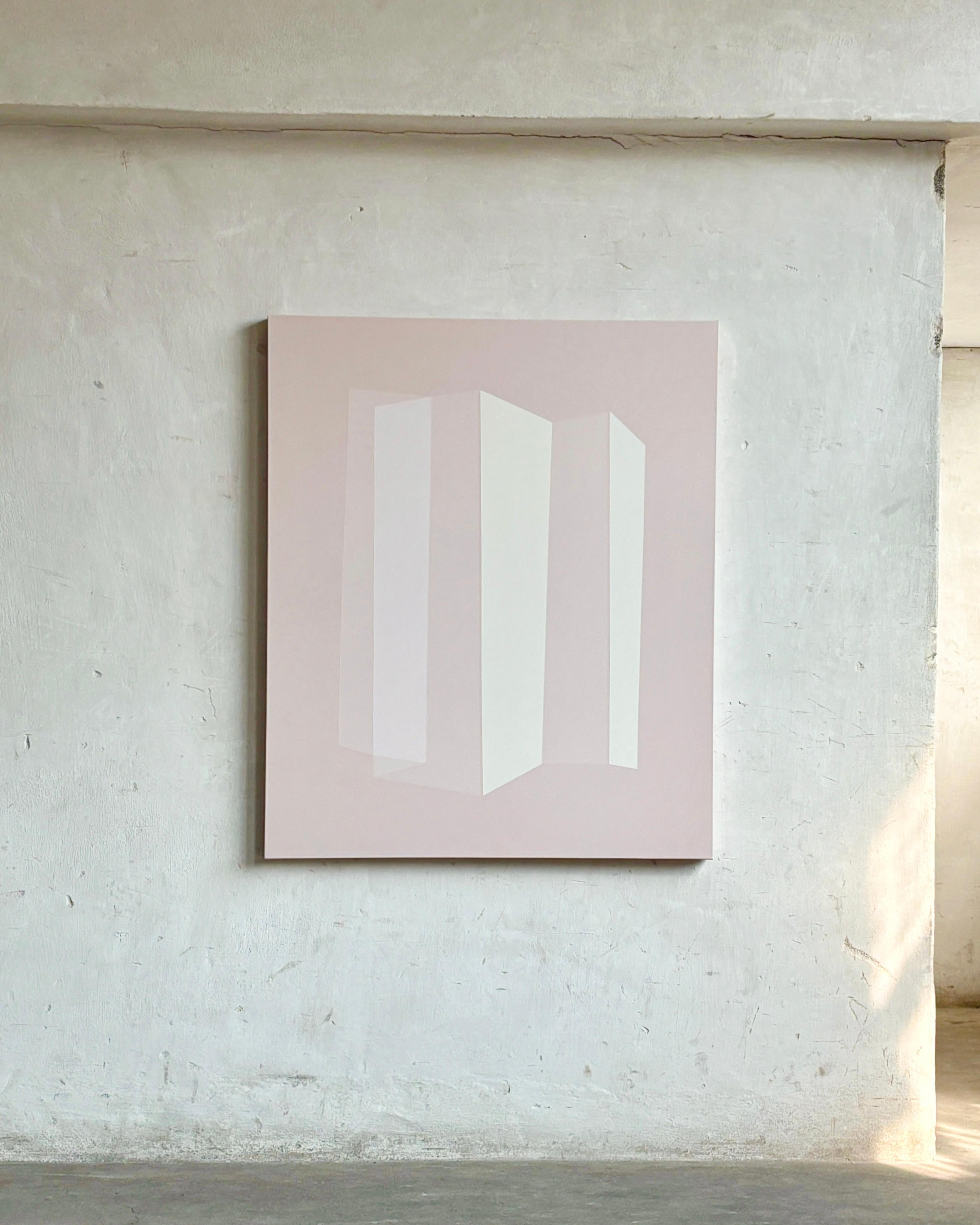 ABSTRACT Forms Painting by Contemporary German Artist Carolin Kreutzer For Sale 3
